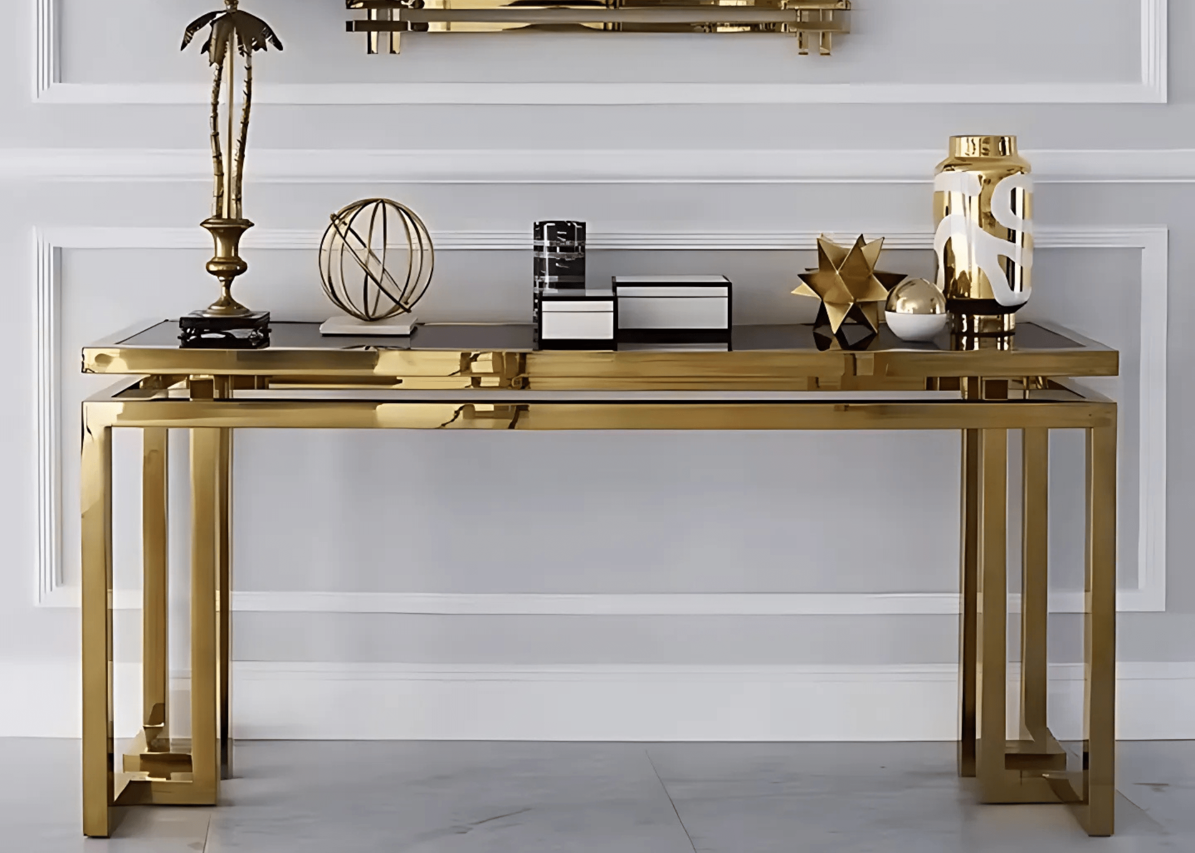 Detalhes do Aparador Amabylle: Design elegante para salas de jantar e estar.
