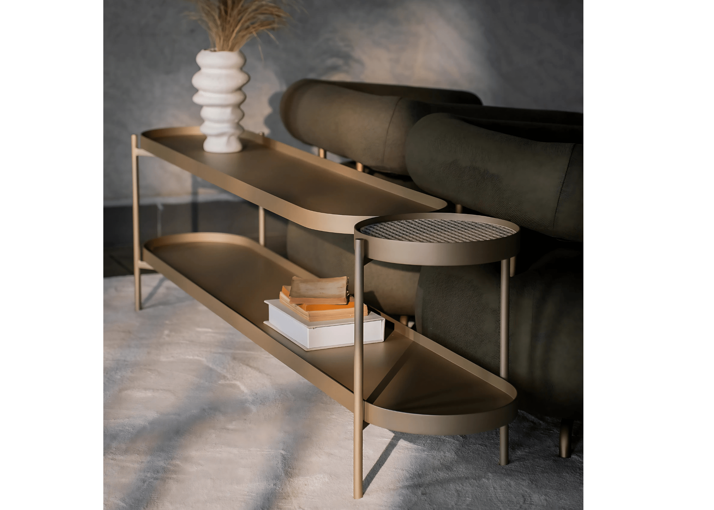 Aparador Alvin compondo ambiente com decoração sofisticada