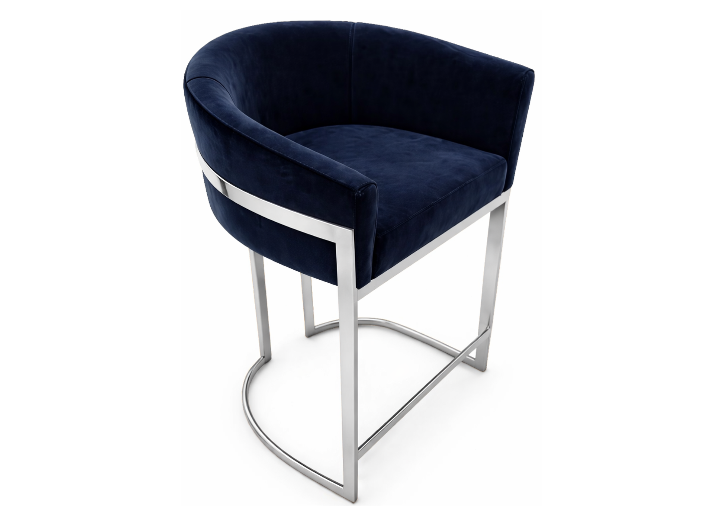 Banqueta Corbel com linhas limpas e acabamento sofisticado, ideal para ambientes contemporâneos e funcionais.