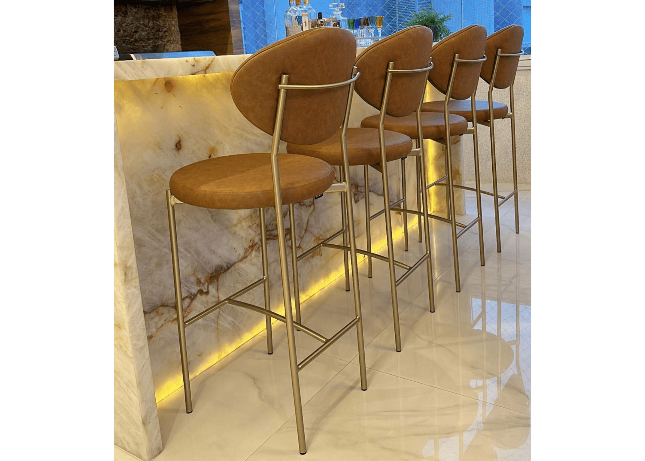 Banqueta Lis estilo e durabilidade em um só lugar.