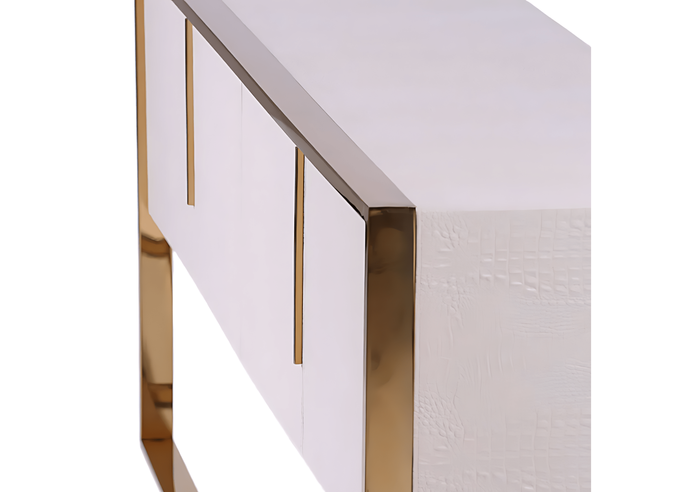 Detalhe do revestimento em recouro do Buffet Athos