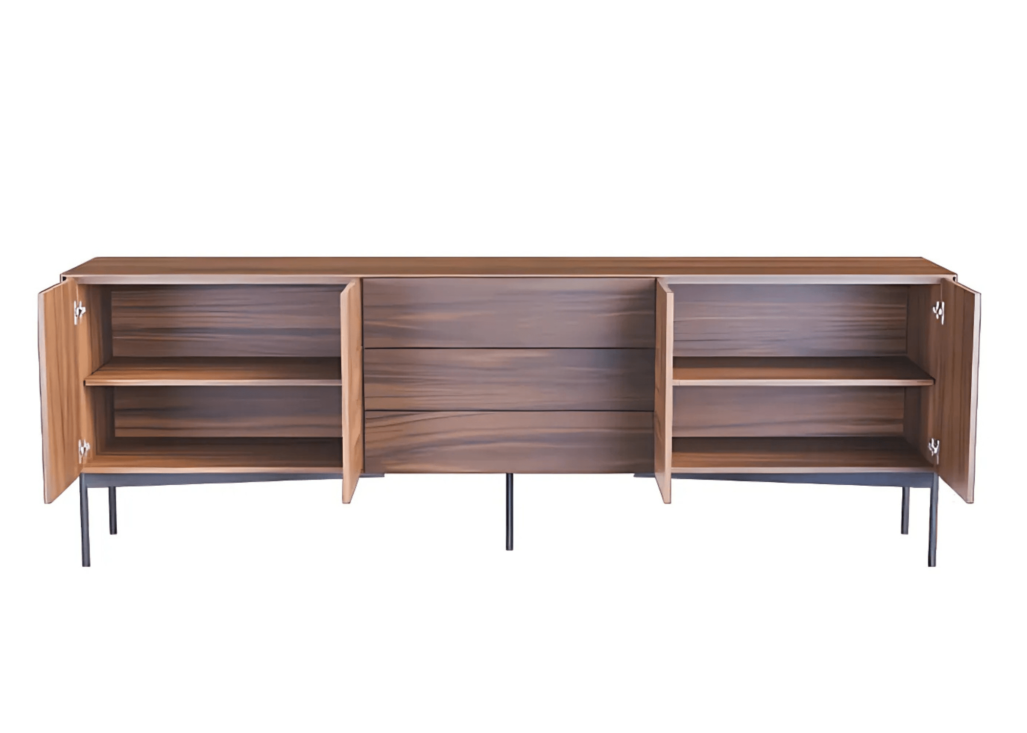 Detalhes que encantam: madeira autêntica e design contemporâneo.