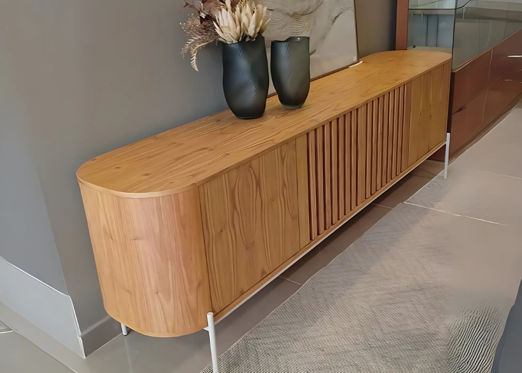 Design moderno e elegante com Buffet Forest.