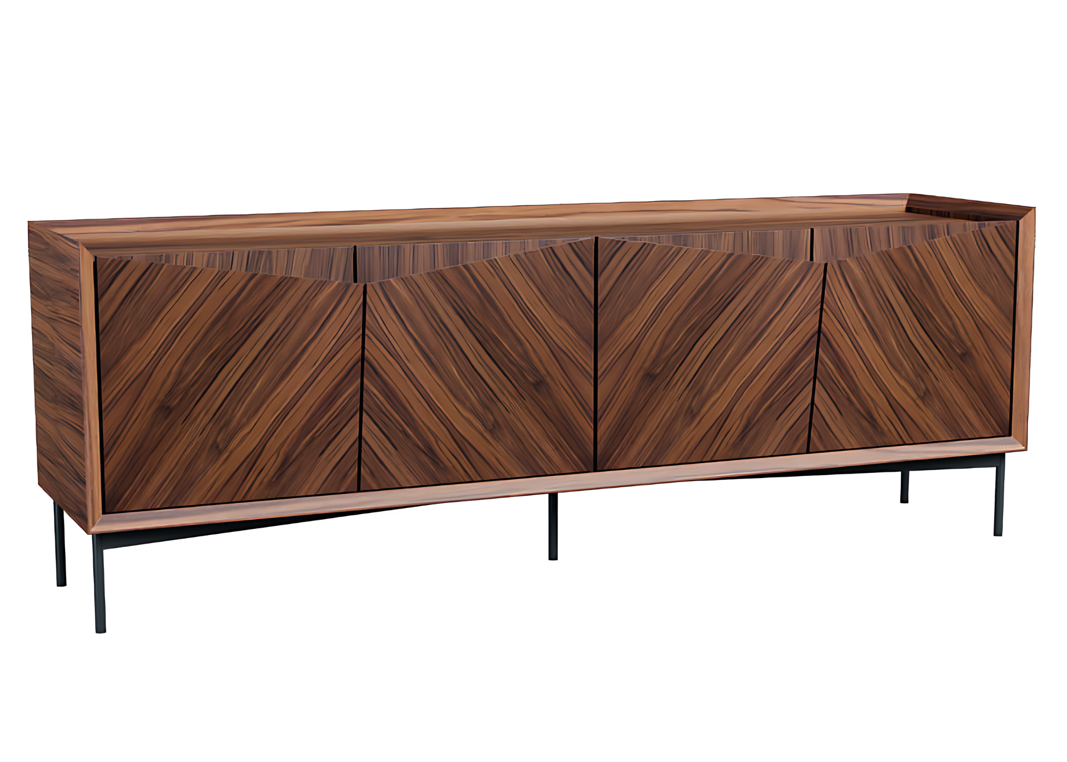 Buffet Mari proporcionando um visual luxuoso.