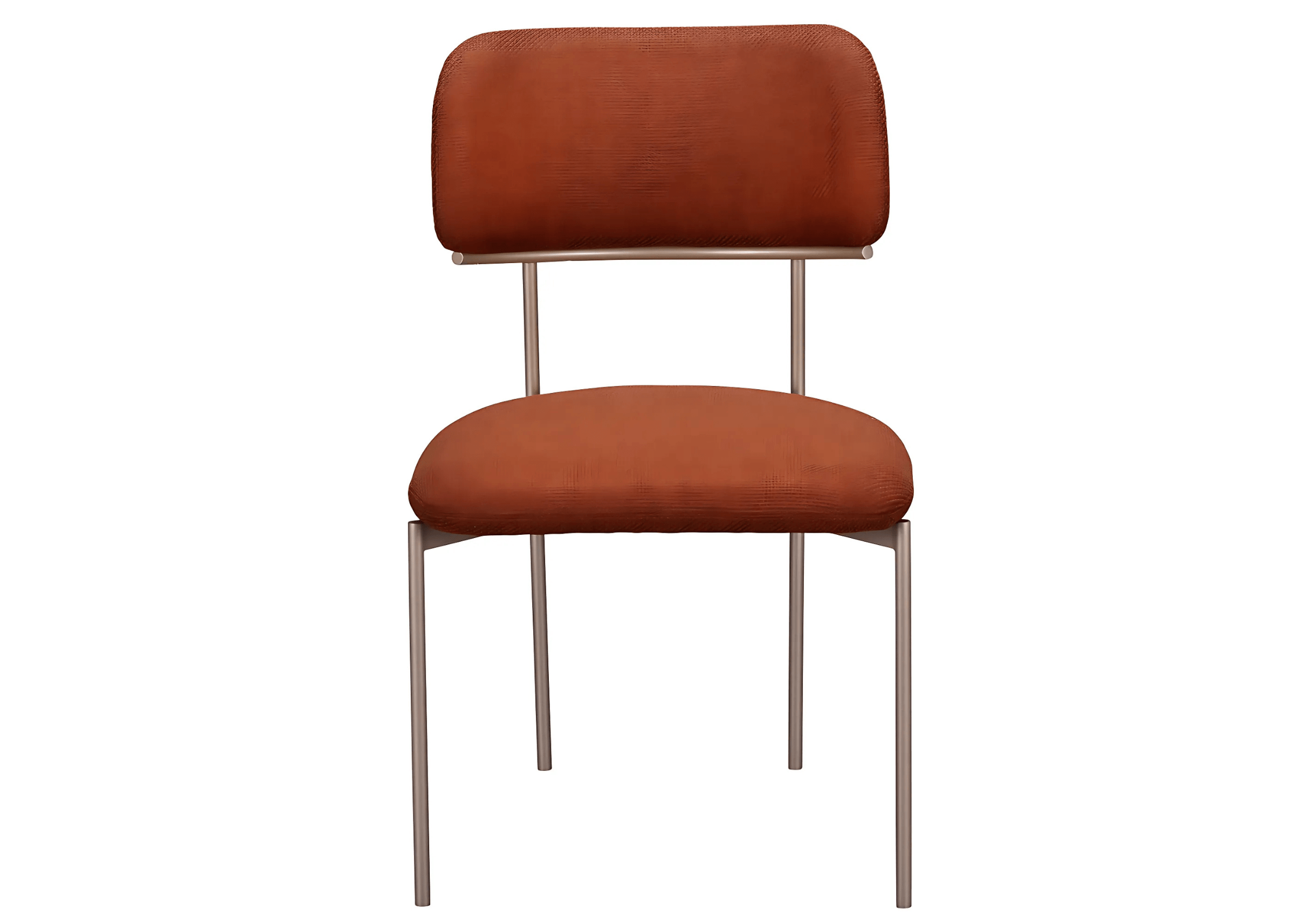 Detalhe da base em aço carbono da Cadeira Keith.