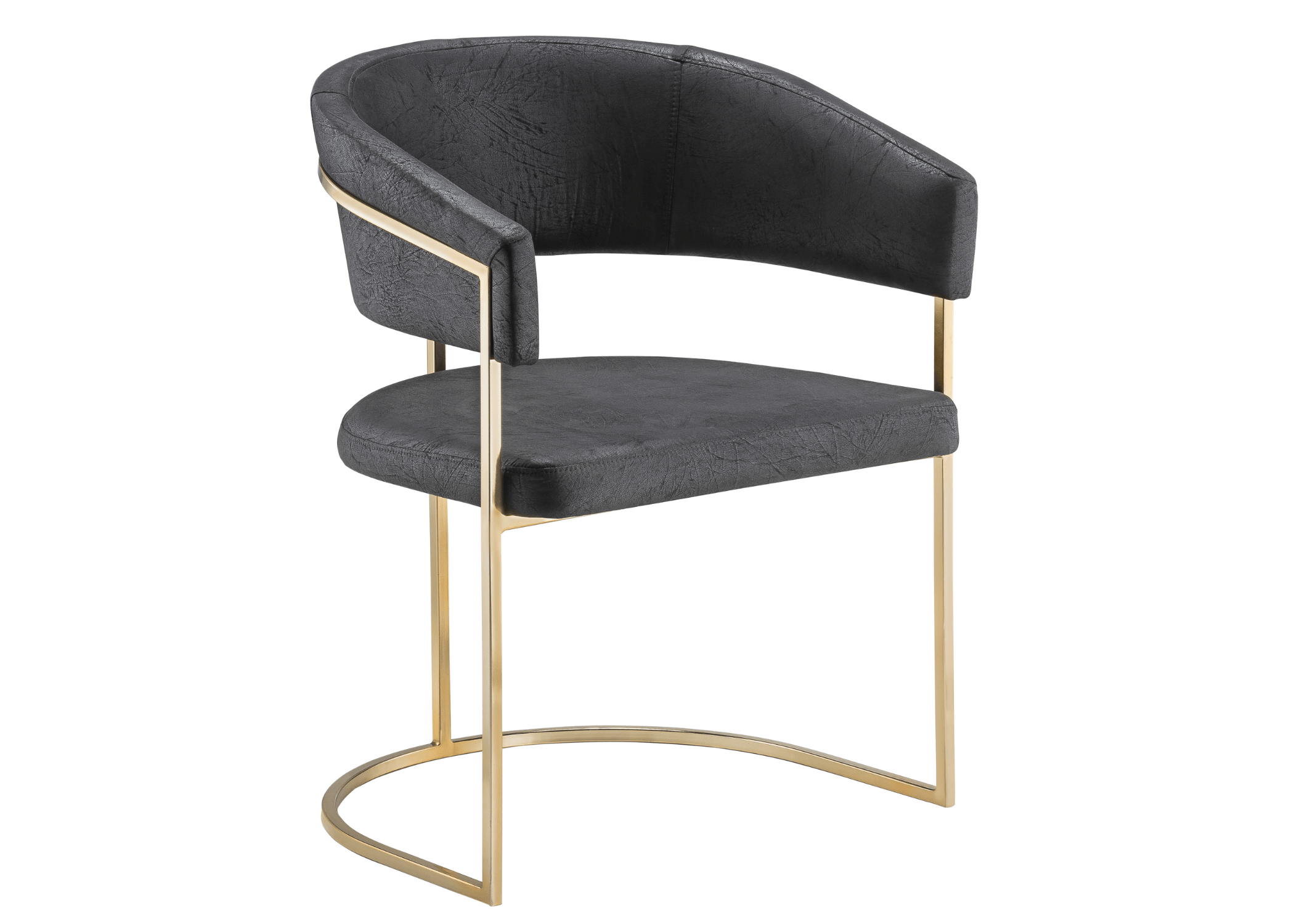 Linhas suaves e curvas elegantes: elegante atemporal na Cadeira Maria.
