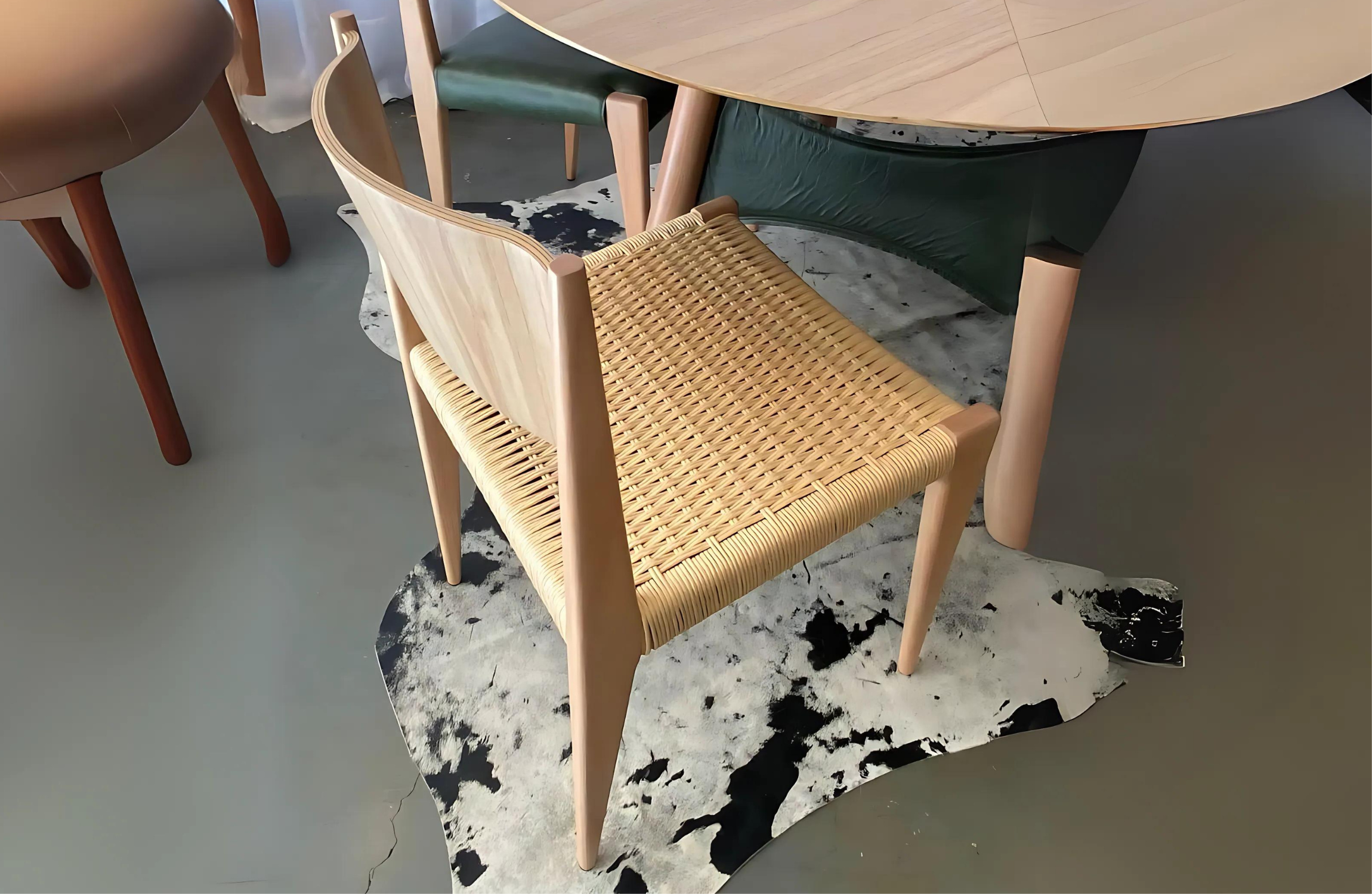 Sofisticada e robusta a Cadeira Allana.