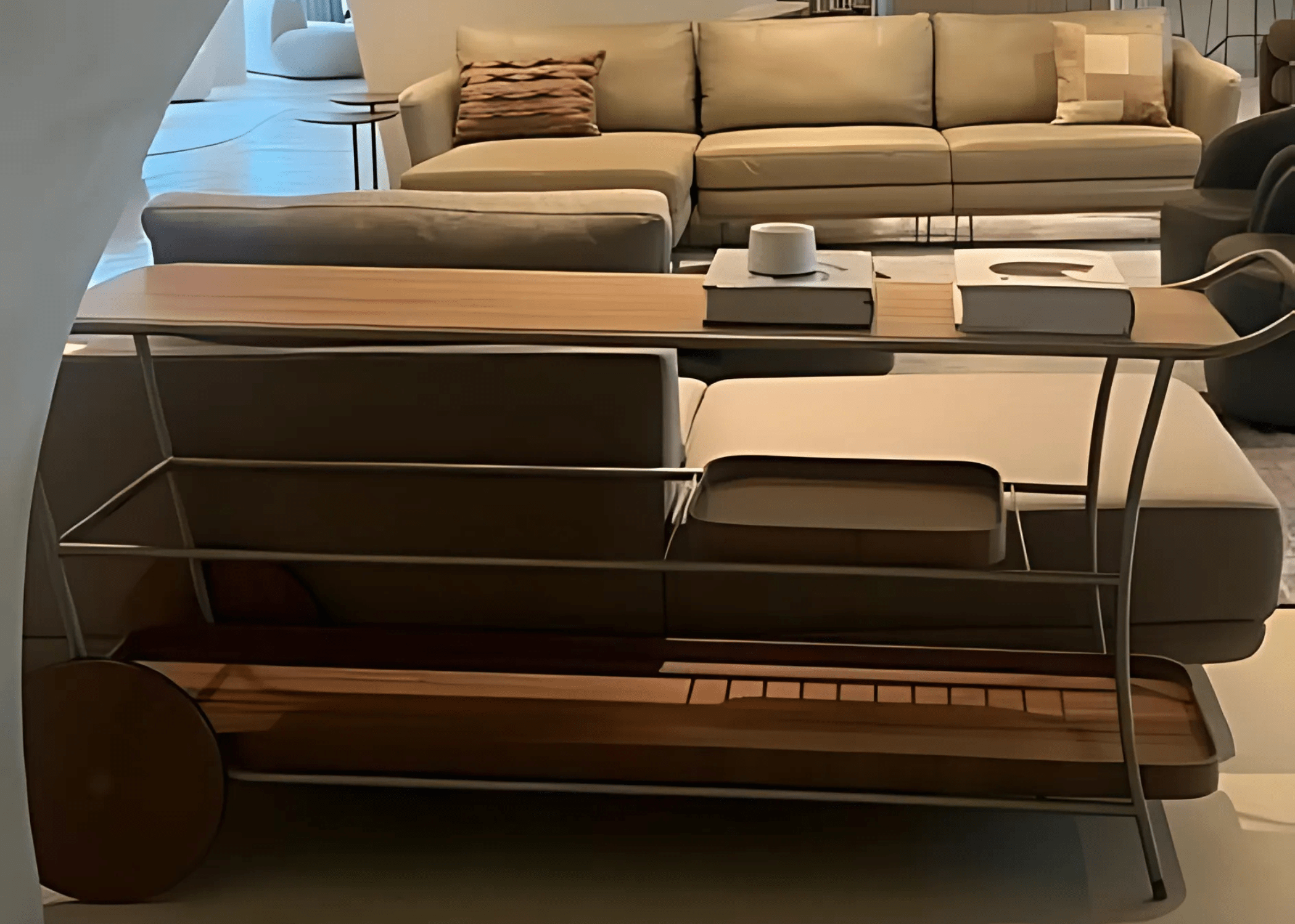 Carrinho Bar Oz: onde elegância e funcionalidade se encontram.