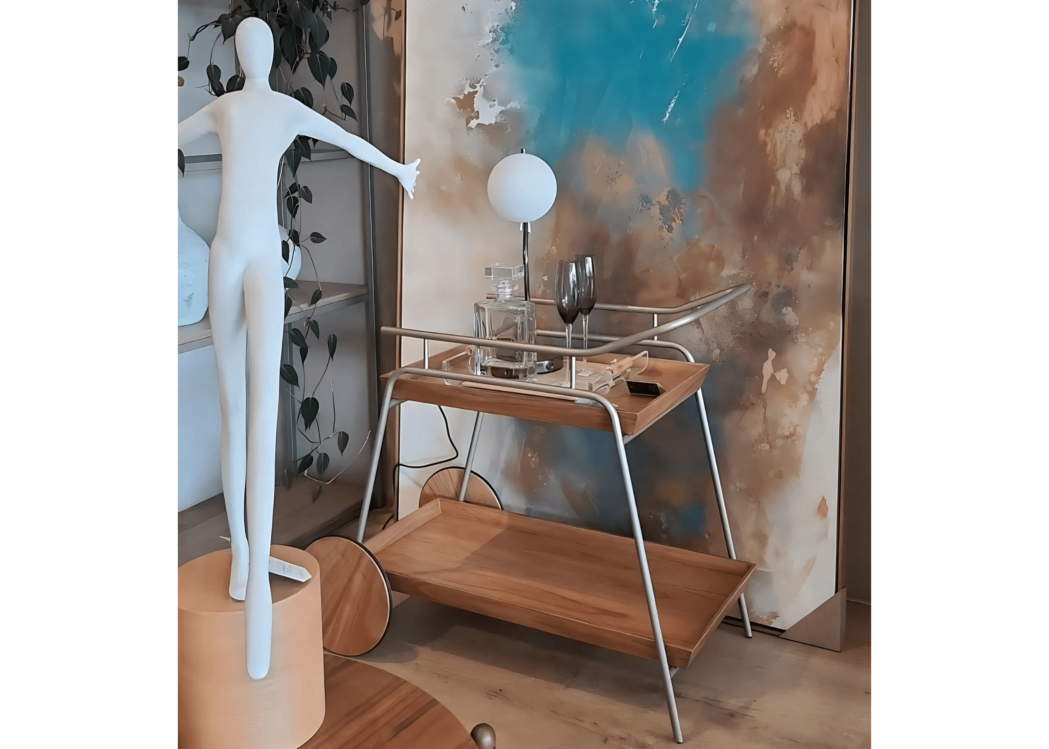 Destaque sua decoração com o requinte do Carrinho Bar Zuca.