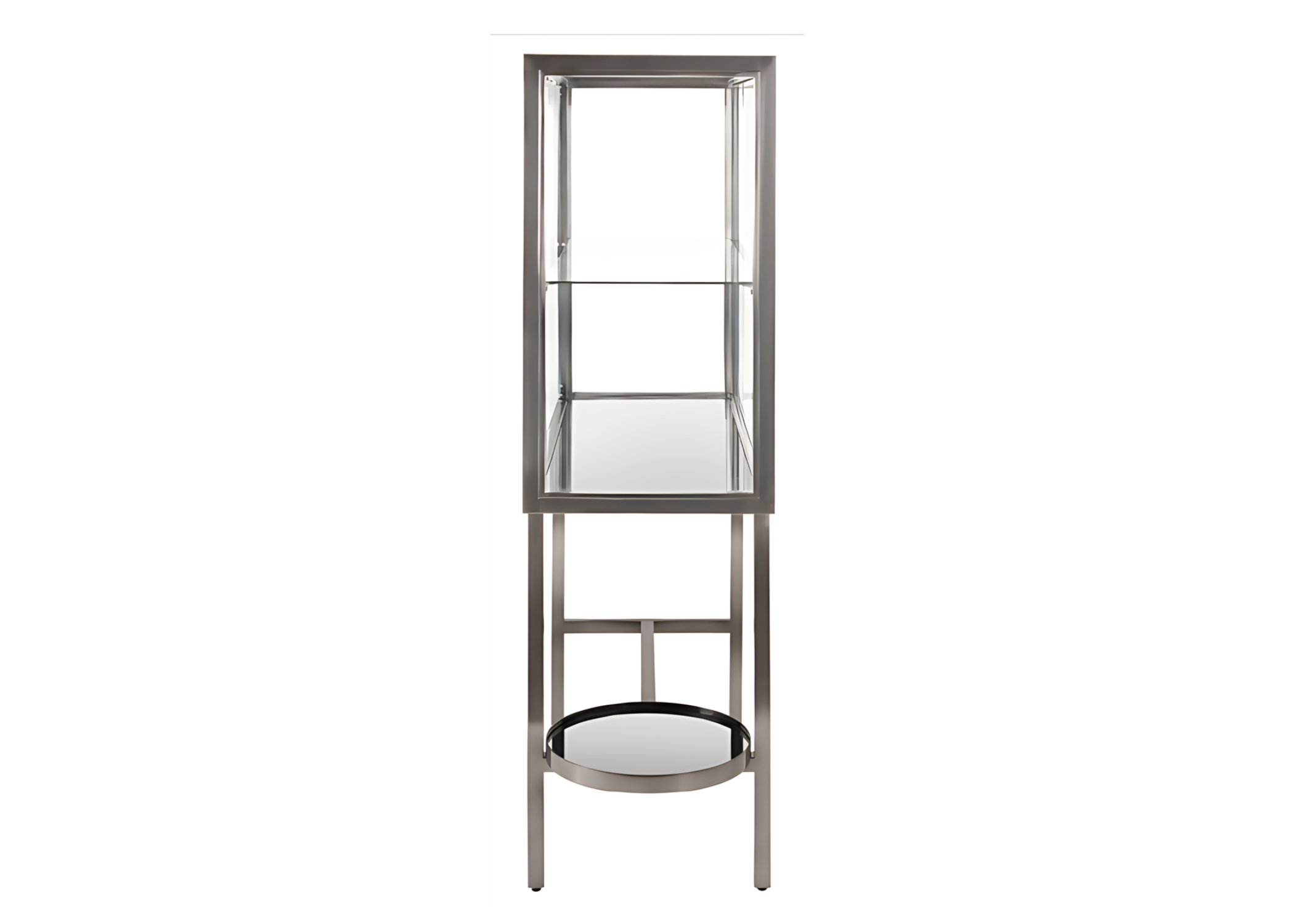 A estrutura de aço inox da Cristaleira Eiffel robusta e os detalhes meticulosamente elaborados garantem durabilidade e beleza duradoura.