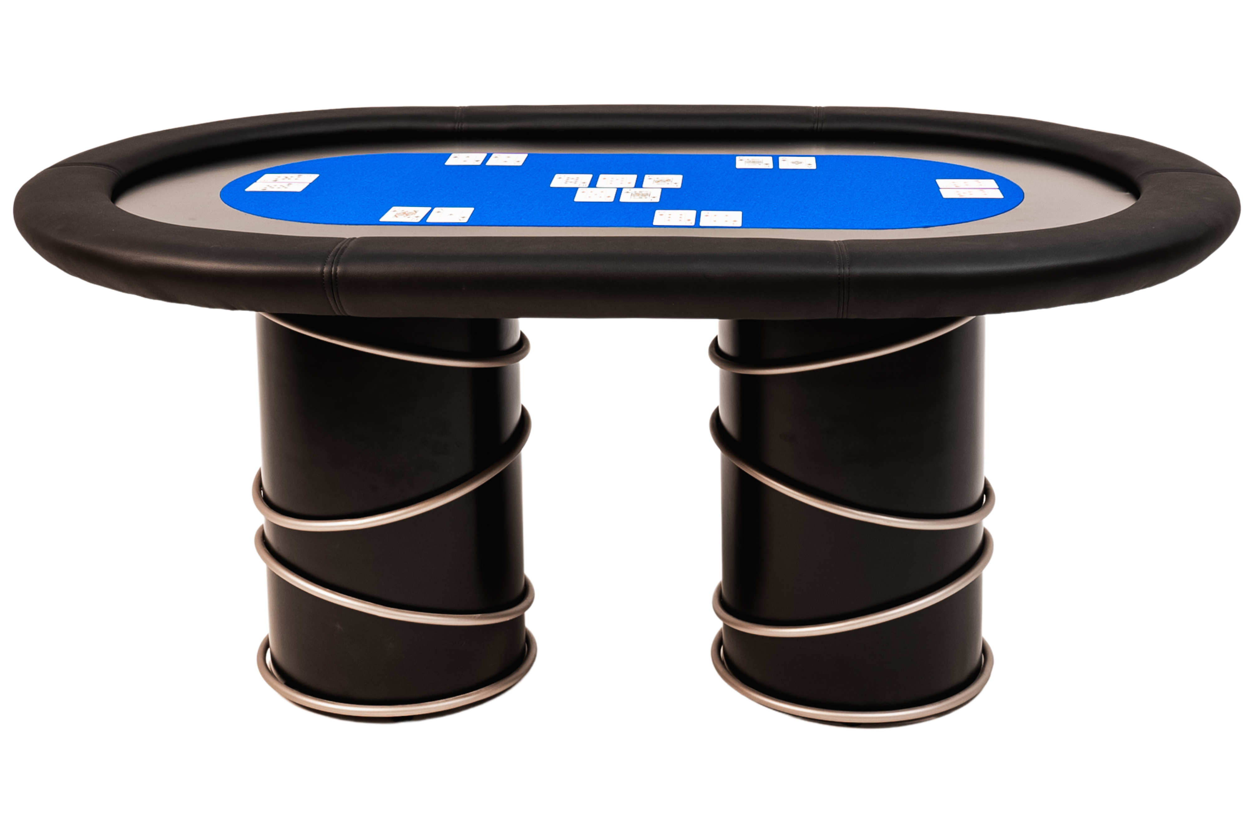 A mesa de poker Funny combina praticidade e diversão, garantindo que o entretenimento seja o foco principal das suas noites de jogo