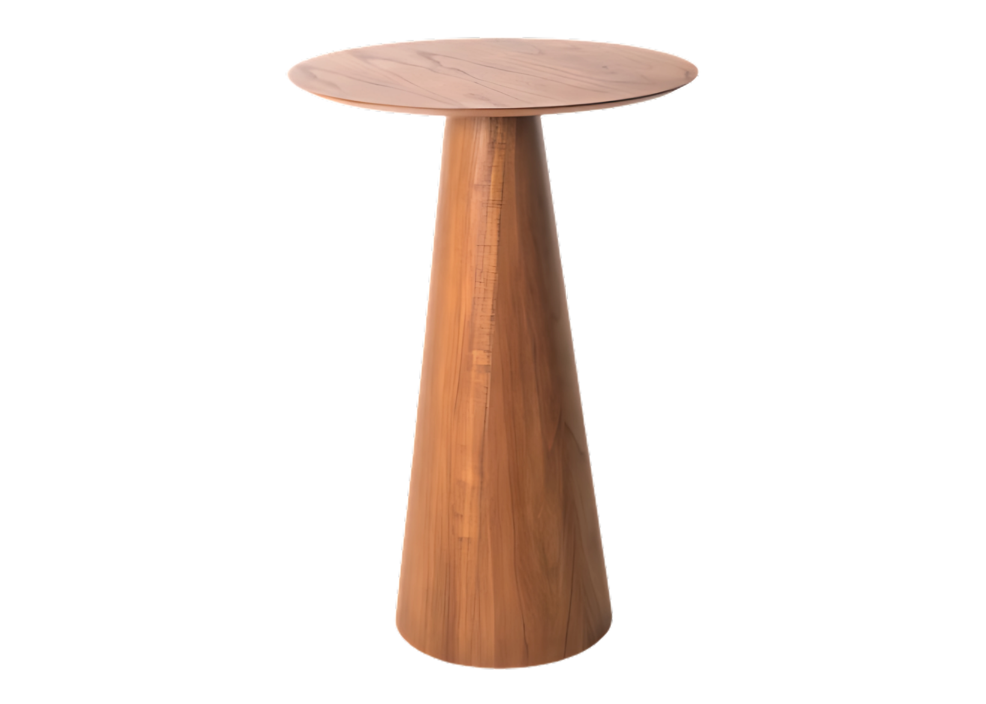 Mesa Bistrô Cone com acabamento refinado, combina durabilidade e charme para ambientes sofisticados.