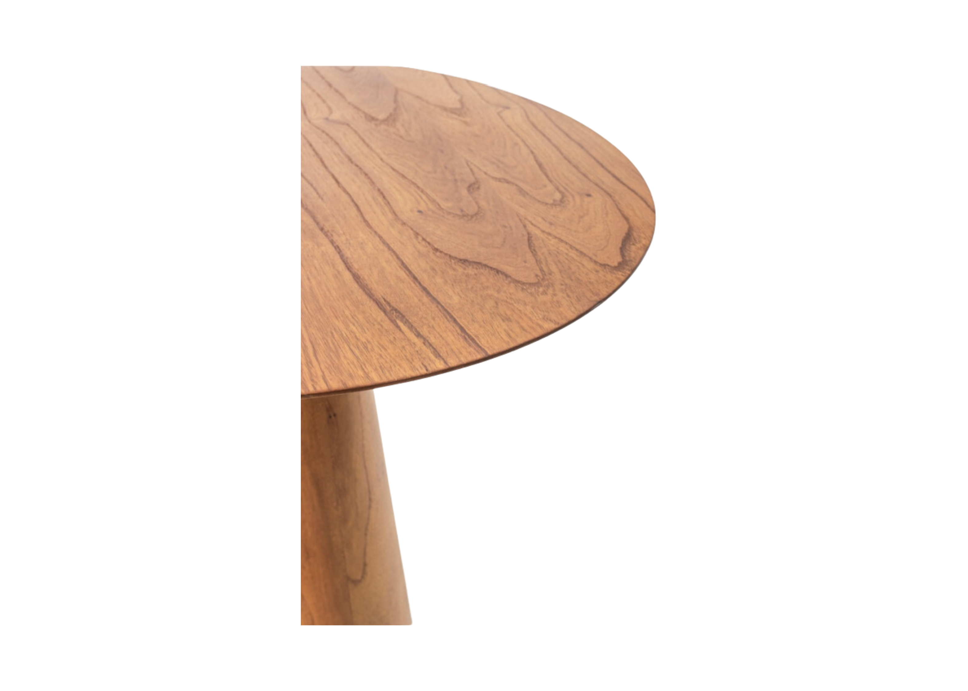 Mesa Bistrô Cone em madeira laminada com design moderno e sofisticado para cafés, bares e espaços gourmet.