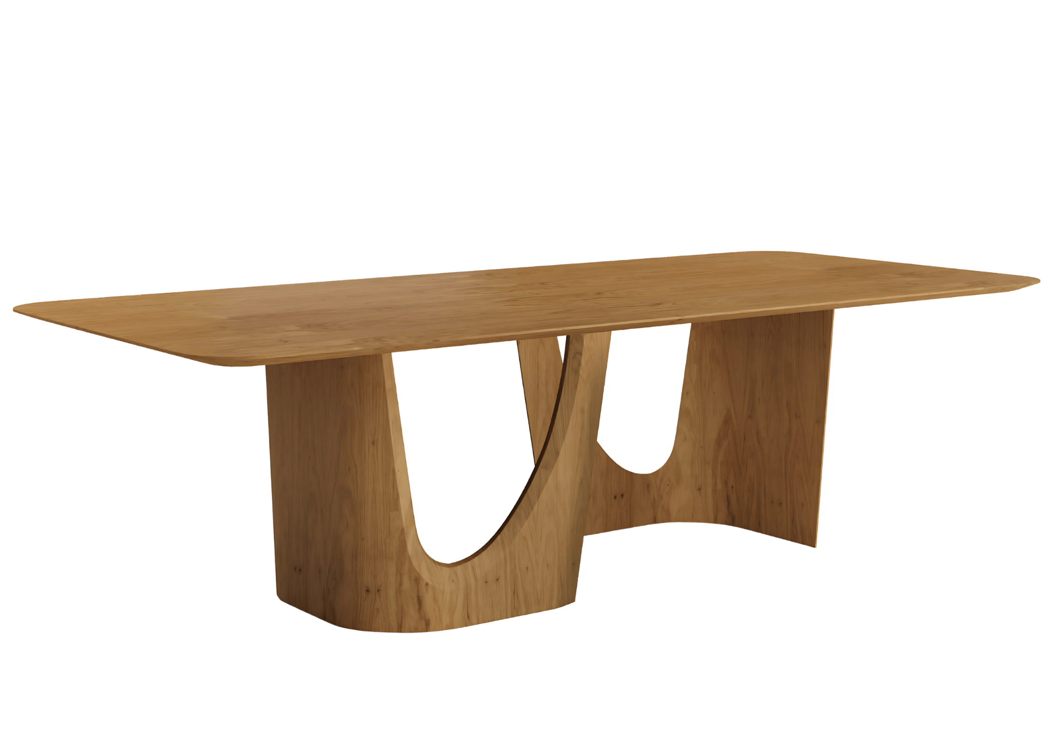 Mesa de Jantar Nero em sala sofisticada, com acabamento laminado.
