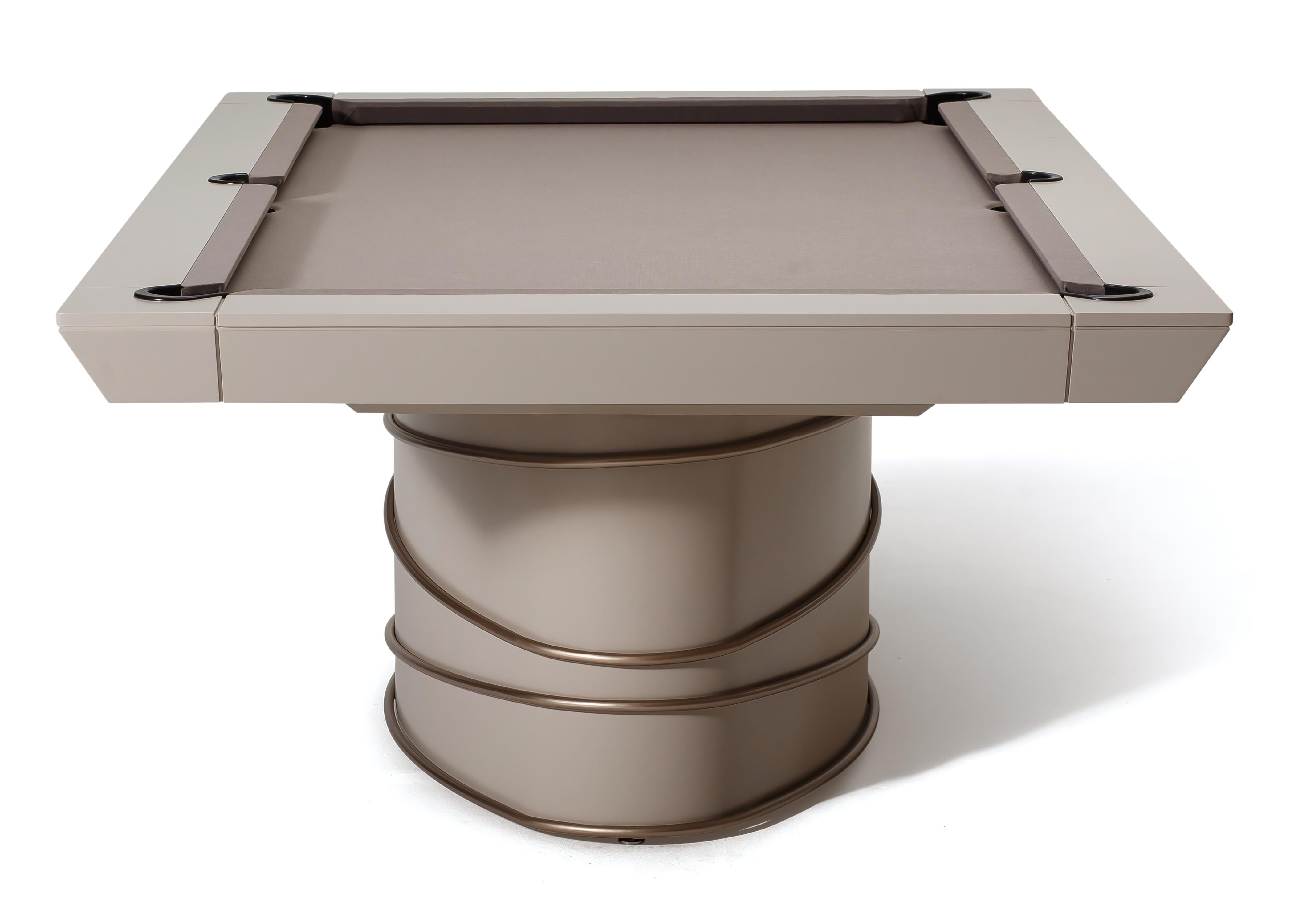 A combinação perfeita de lazer e design: Mesa Sinuca Duo.