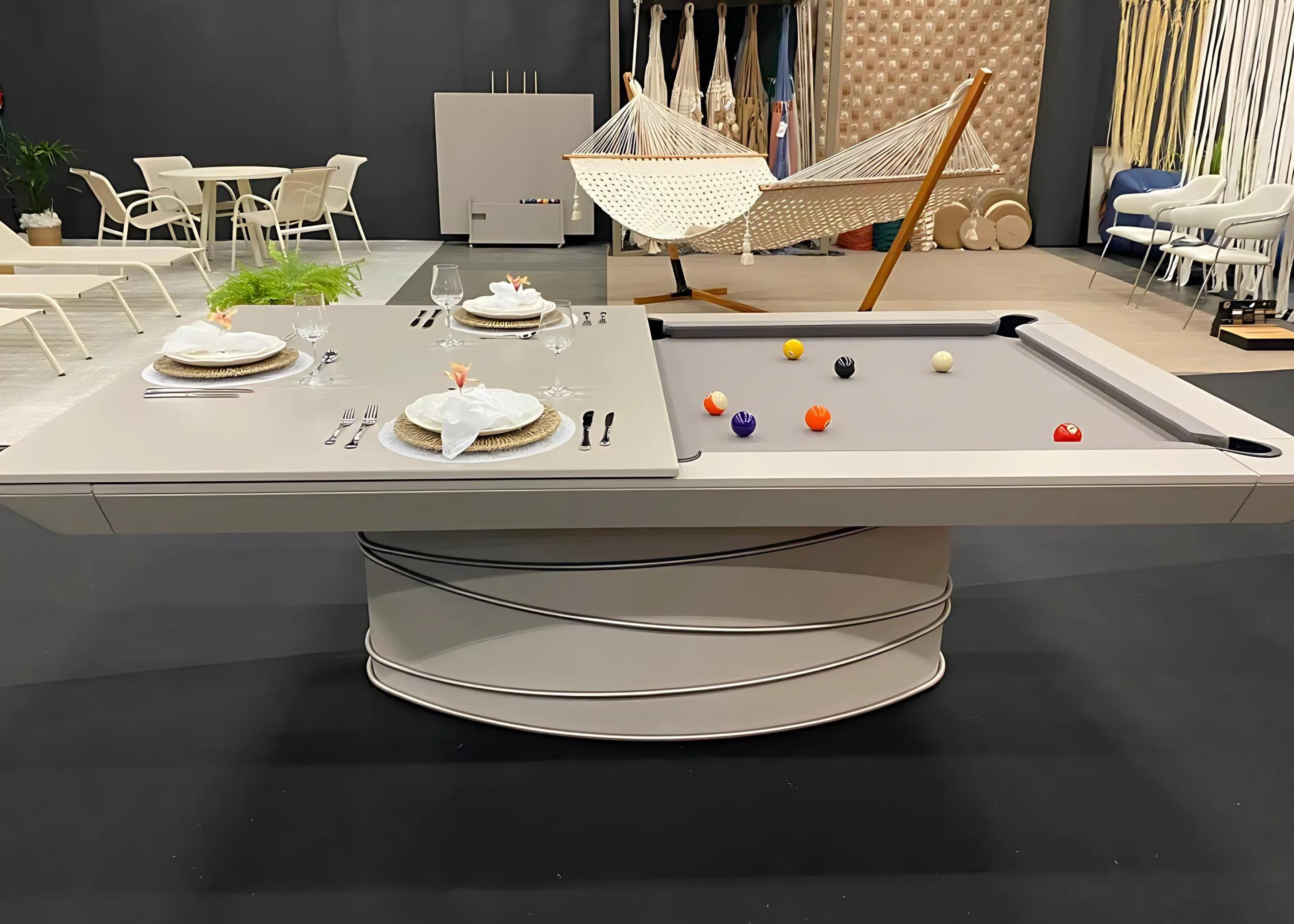 Uma peça central perfeita para qualquer sala de lazer: Mesa Sinuca Duo.