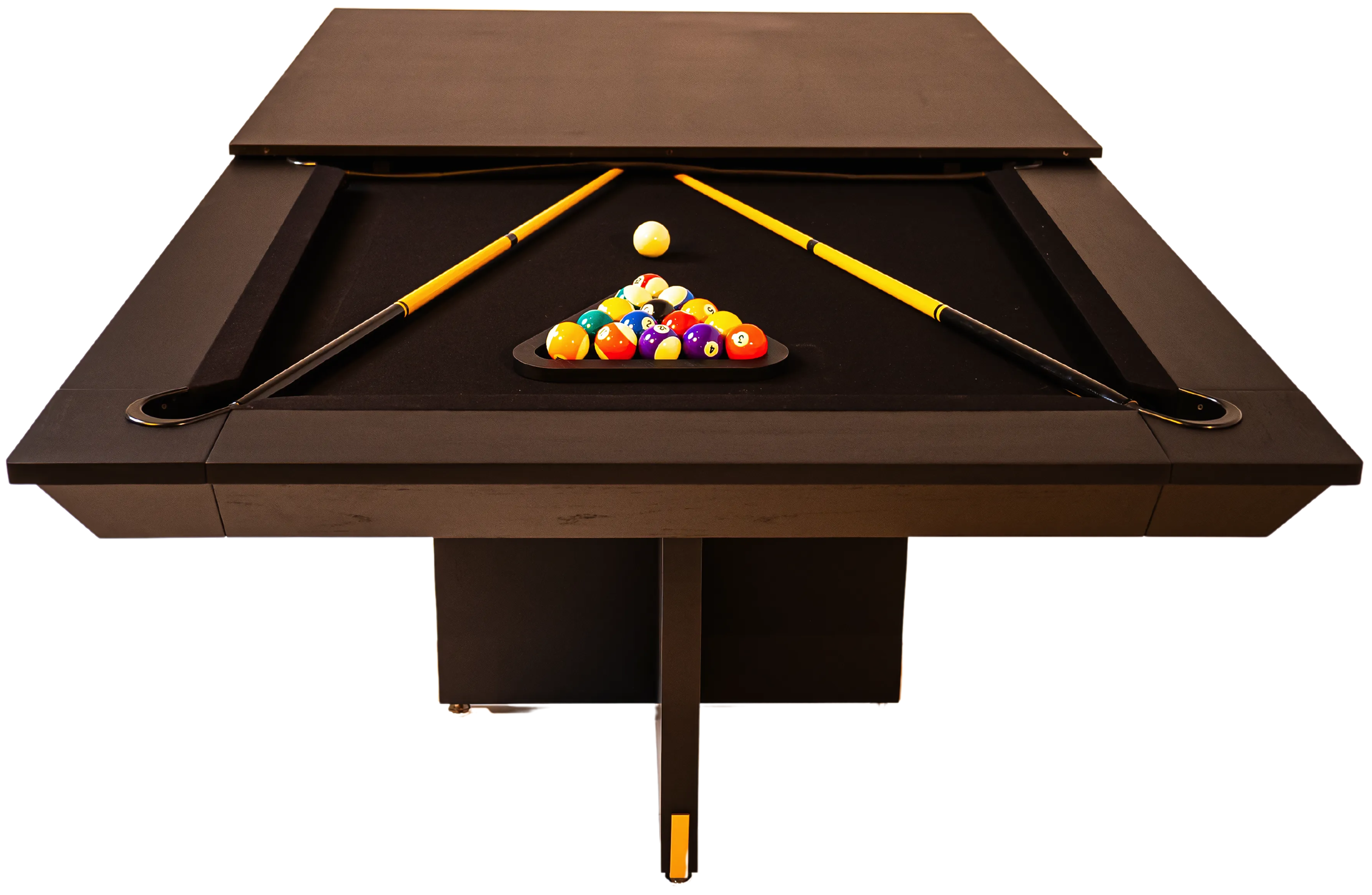 A mesa Elegance oferece a união perfeita entre sofisticação e praticidade, transformando qualquer sala com seu design versátil e requintado.
