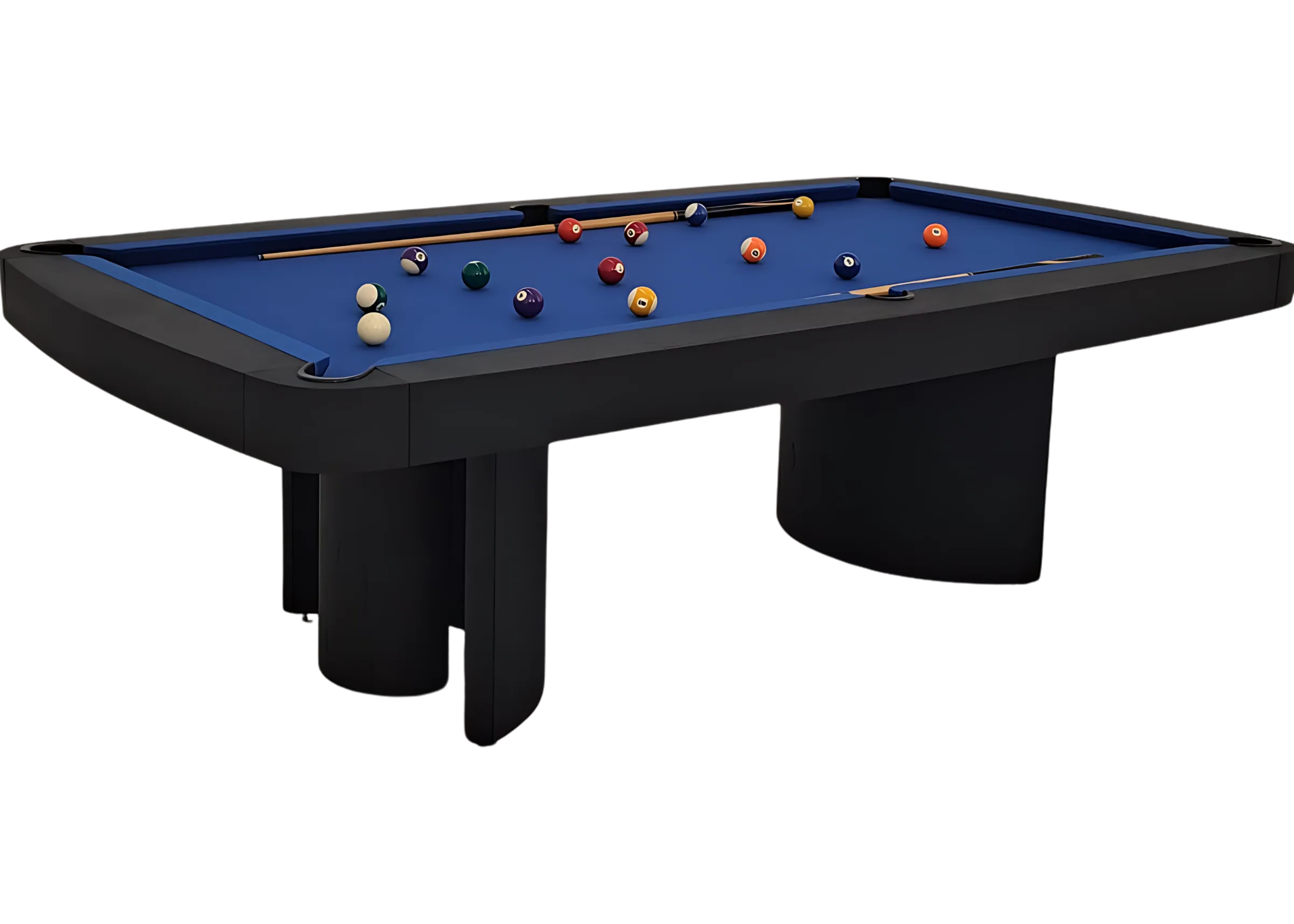 Transforma a sua sala com a mesa Master, uma peça robusta que oferece tanto uma experiência de jogo premium quanto um jantar refinado.