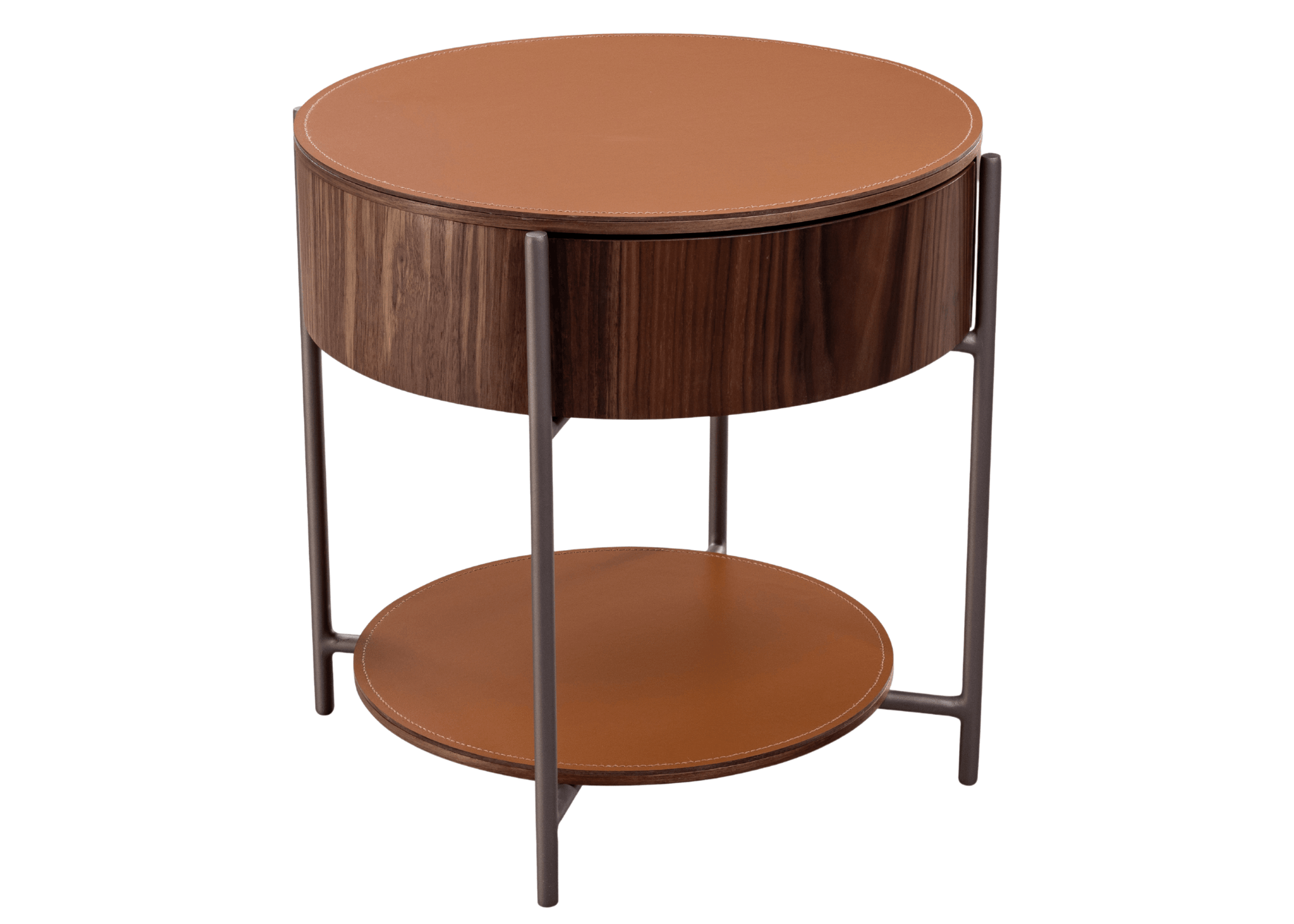 Mesa De Cabeceira Redonda Moderna Modelo Still mesa-de-cabeceira-redonda-moderna-modelo-still