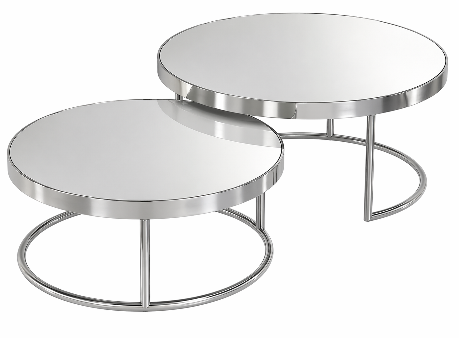 Mesa de Centro Angelyna com presença marcante e design requintado, ideal para valorizar espaços de convivência.
