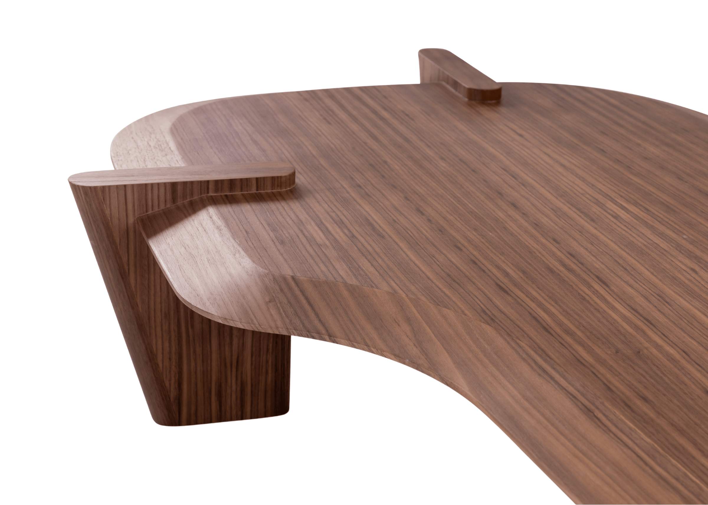 Tampo contínuo da Mesa de Centro Simple sem vidro.