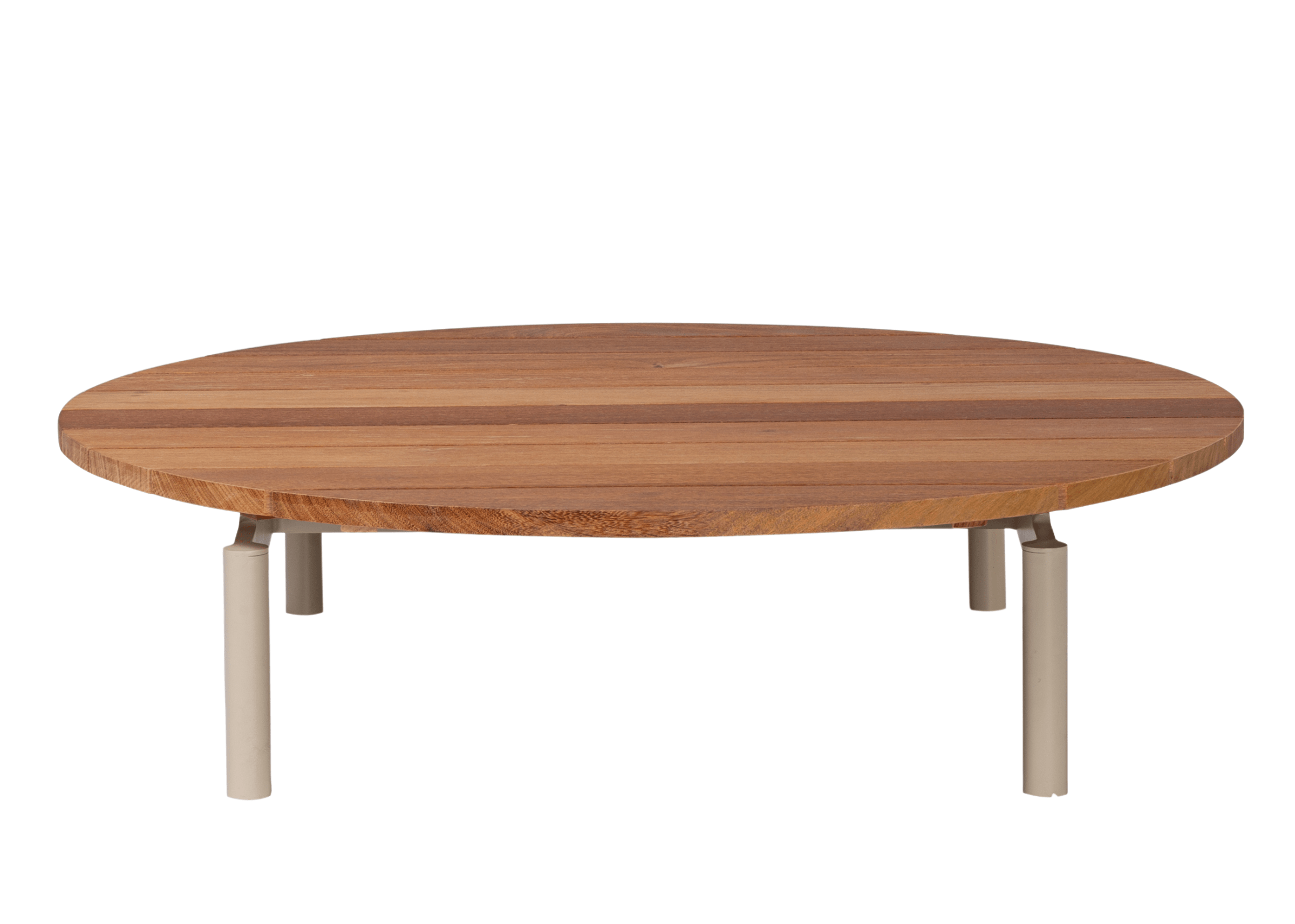 Acabamento sofisticado da madeira cumarú na Mesa Zen