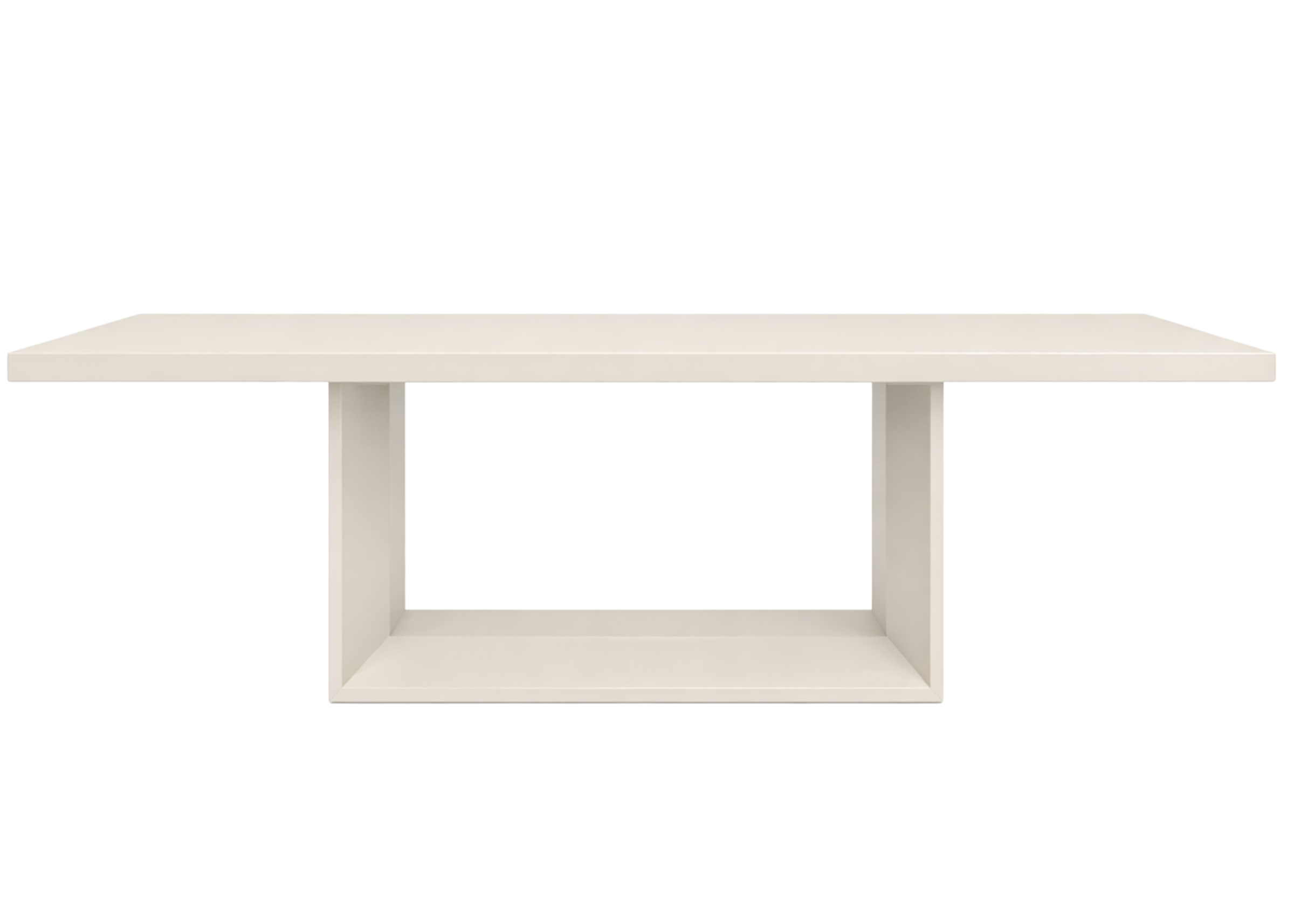 Mesa de Jantar Lana com design contemporâneo e linhas elegantes, móvel sofisticado para salas de jantar modernas e refinadas.