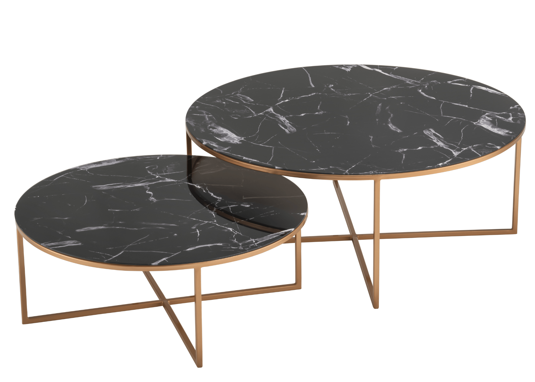 Mesa de centro Merle com design diferenciado para um toque de modernidade.