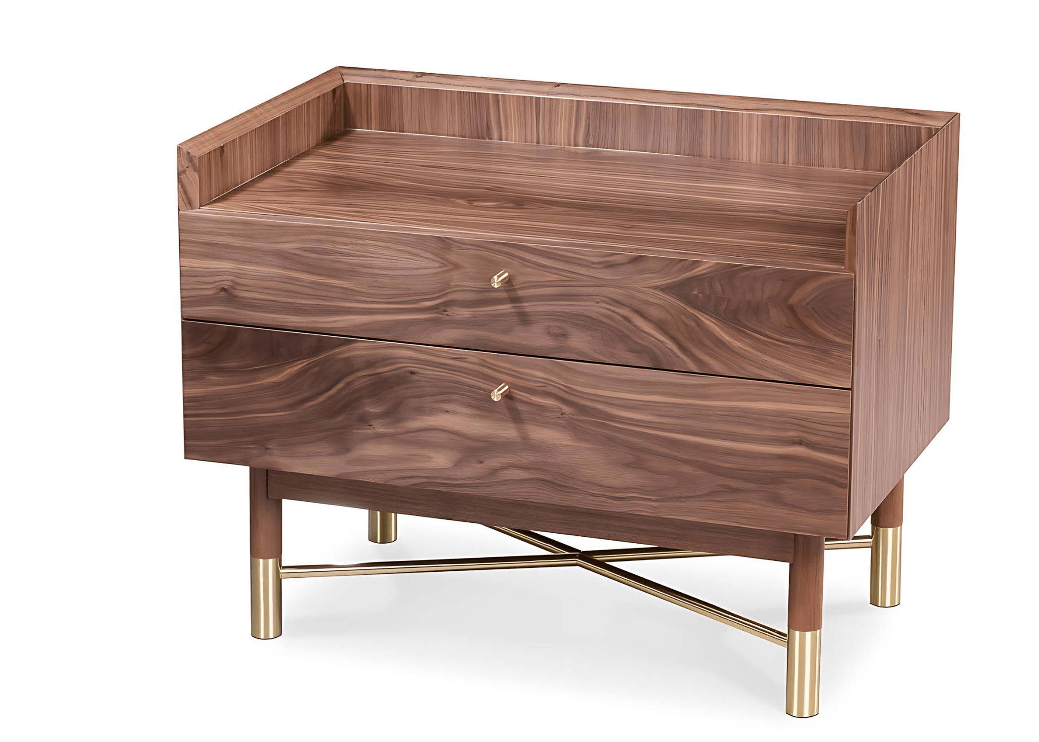 Mesa de Cabeceira Eros, perfeita para armazenamento e decoração.