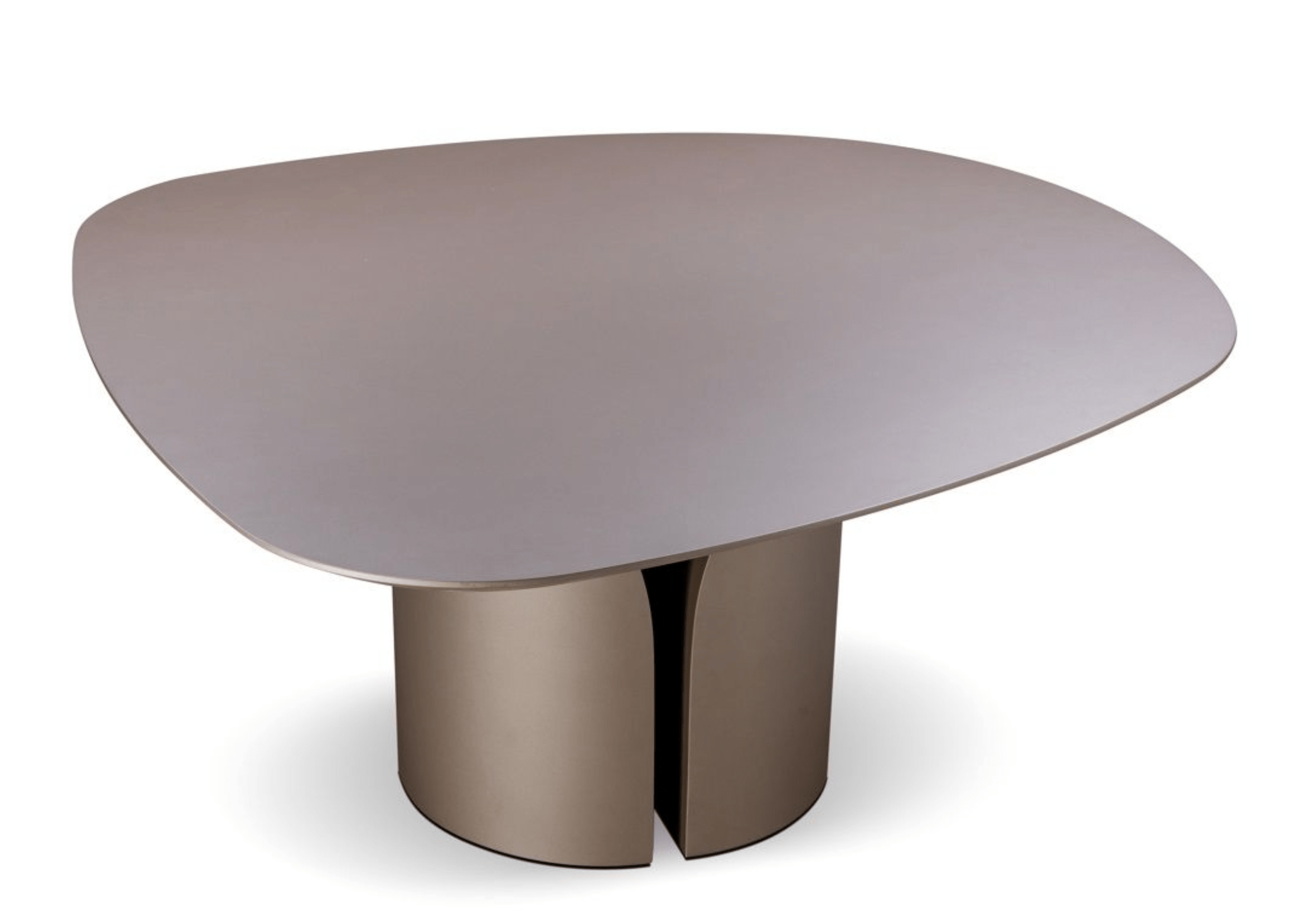 Detalhes elegantes da Mesa de Jantar Manu, com acabamento sofisticado.