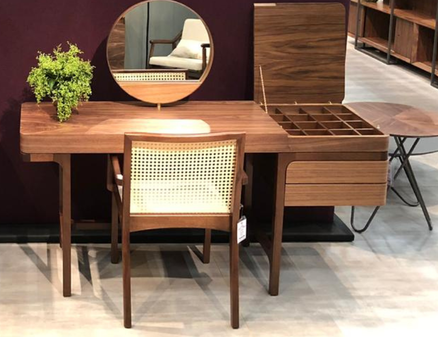 Penteadeira Arthemis: elegância e funcionalidade em um design único.