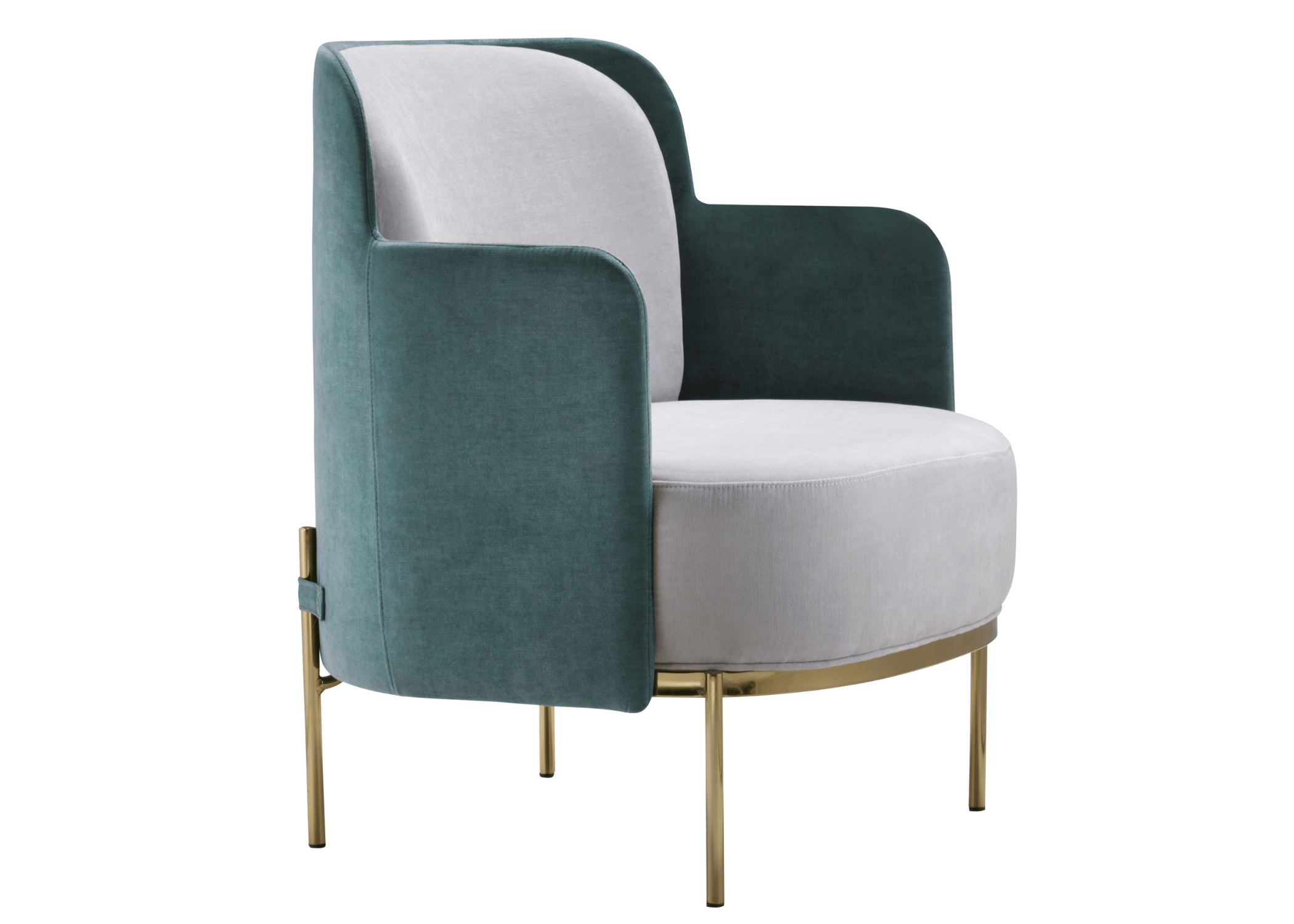 Poltrona Jeca com Braço: estilo contemporâneo e conforto luxuoso em um design versátil.