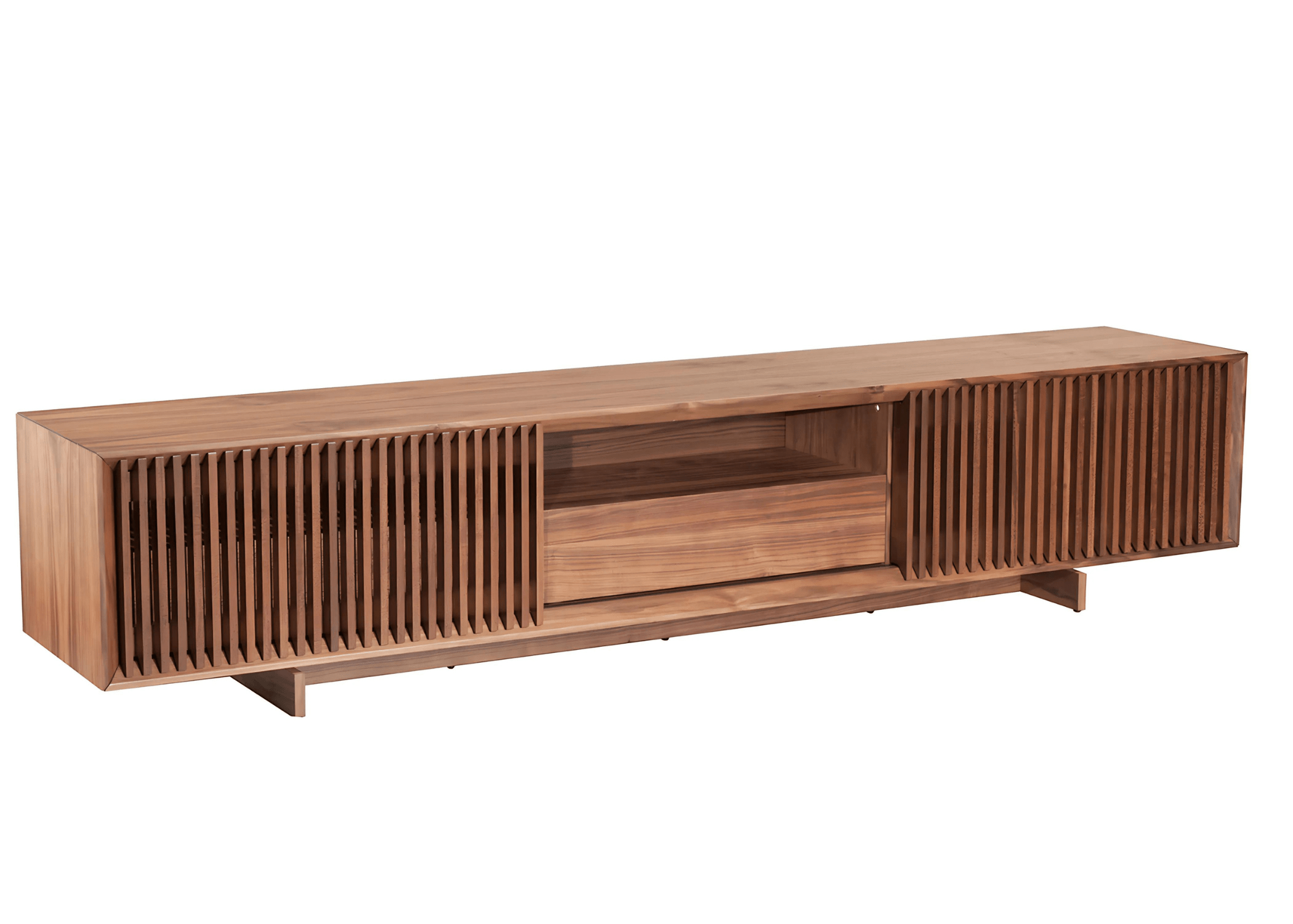 Rack Zeus: design poderoso e bem organizado para sua sala de estar.