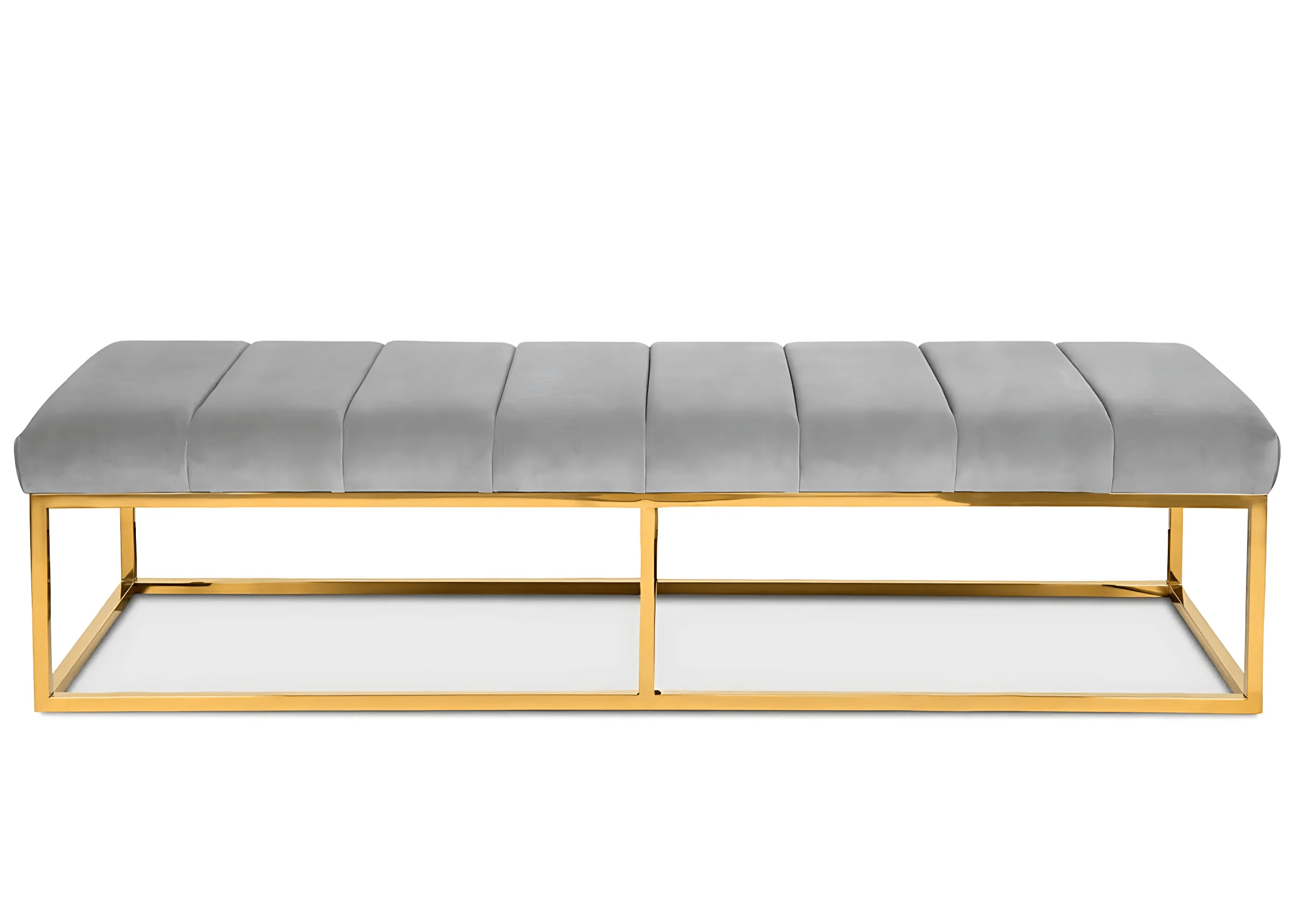 Conforto sublime em cada curva: Recamier Angel, uma obra de arte em aço inoxidável.