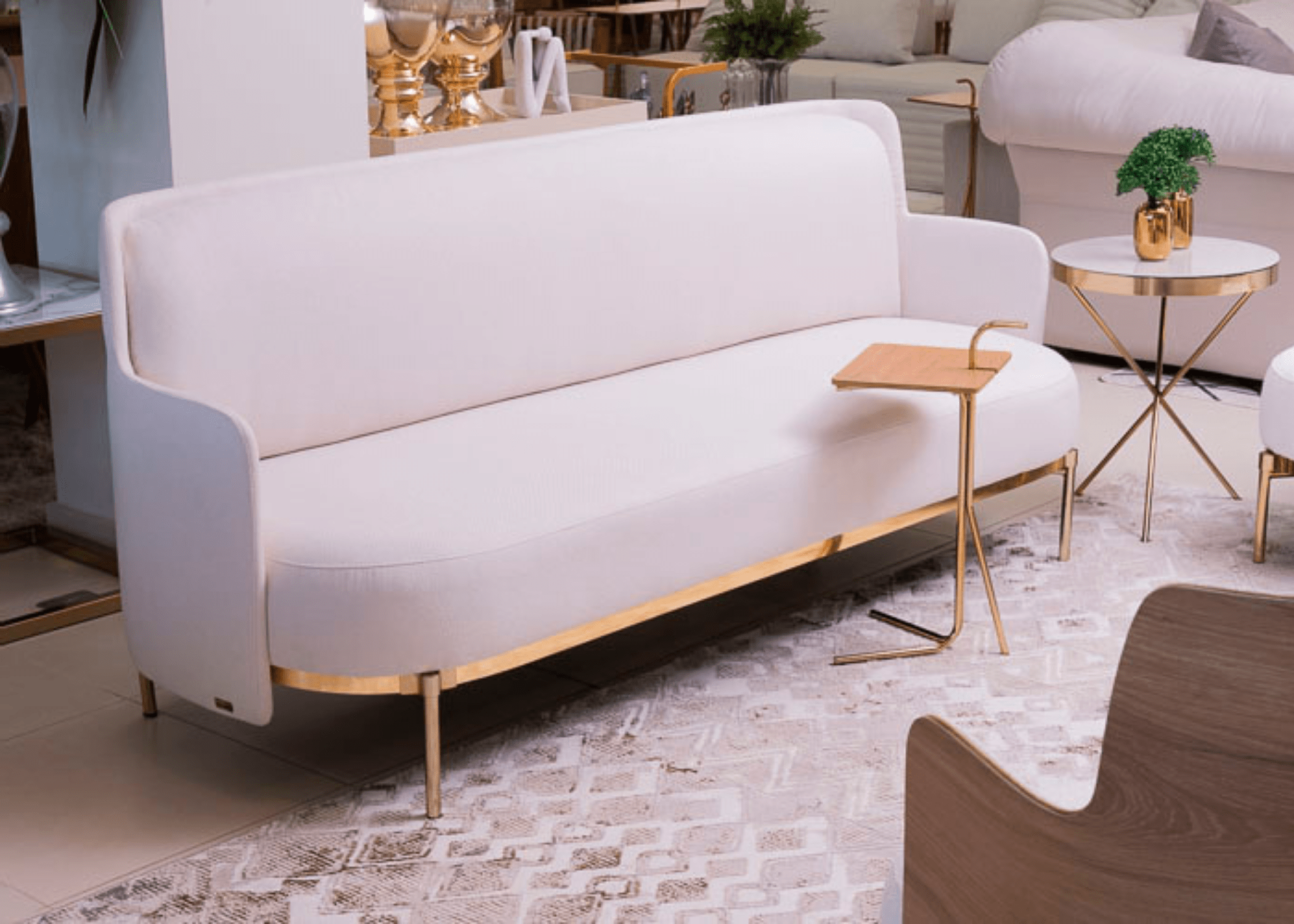 Personalize seu Sofá Celine para se adequar ao seu gosto e decoração.