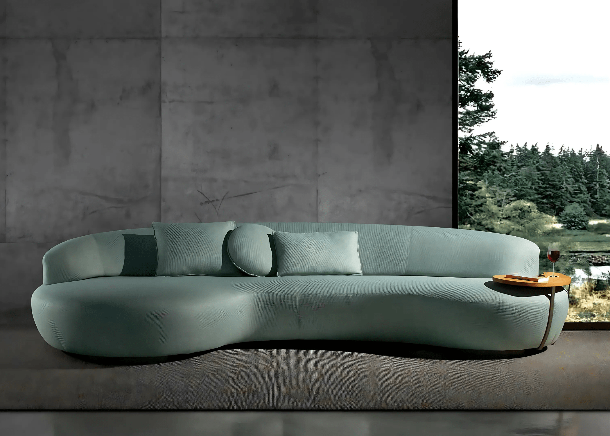 Ambiente sofisticado com o Sofá Cannes.