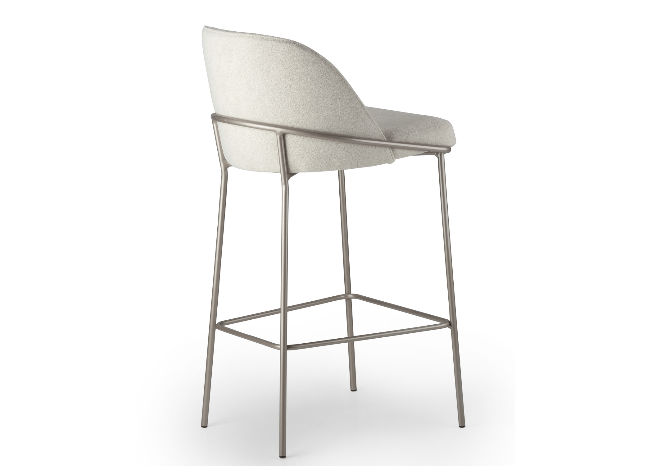 Banqueta Blue com detalhes que expressam elegância e conforto. Seu design refinado e o estofamento macio proporcionam um toque sofisticado e acolhedor para qualquer ambiente.