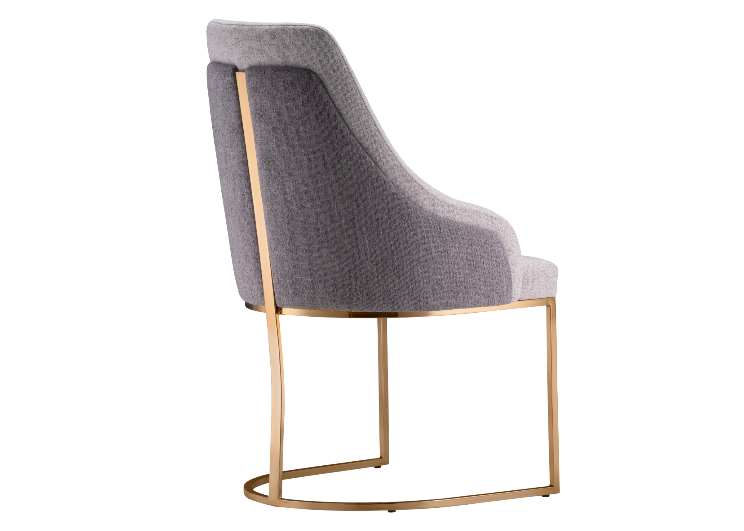 Cadeira Conde para sala de jantar com estrutura duradoura e design sofisticado. Móvel elegante e confortável para ambientes modernos e refinados.