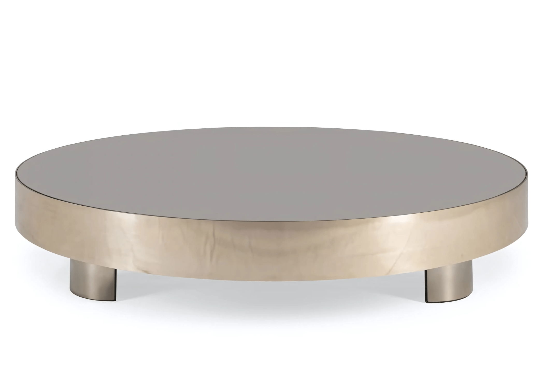 Superfície polida que reflete qualidade e estilo com a Mesa de centro Paris.