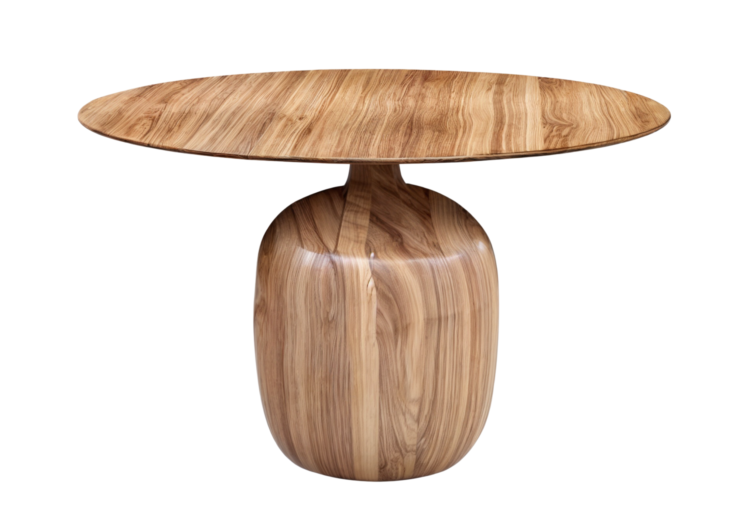 Mesa lateral Acácia laminada, com design luxuoso e acabamento sofisticado, ideal para sala de estar elegante, agregando charme, funcionalidade e requinte ao ambiente.