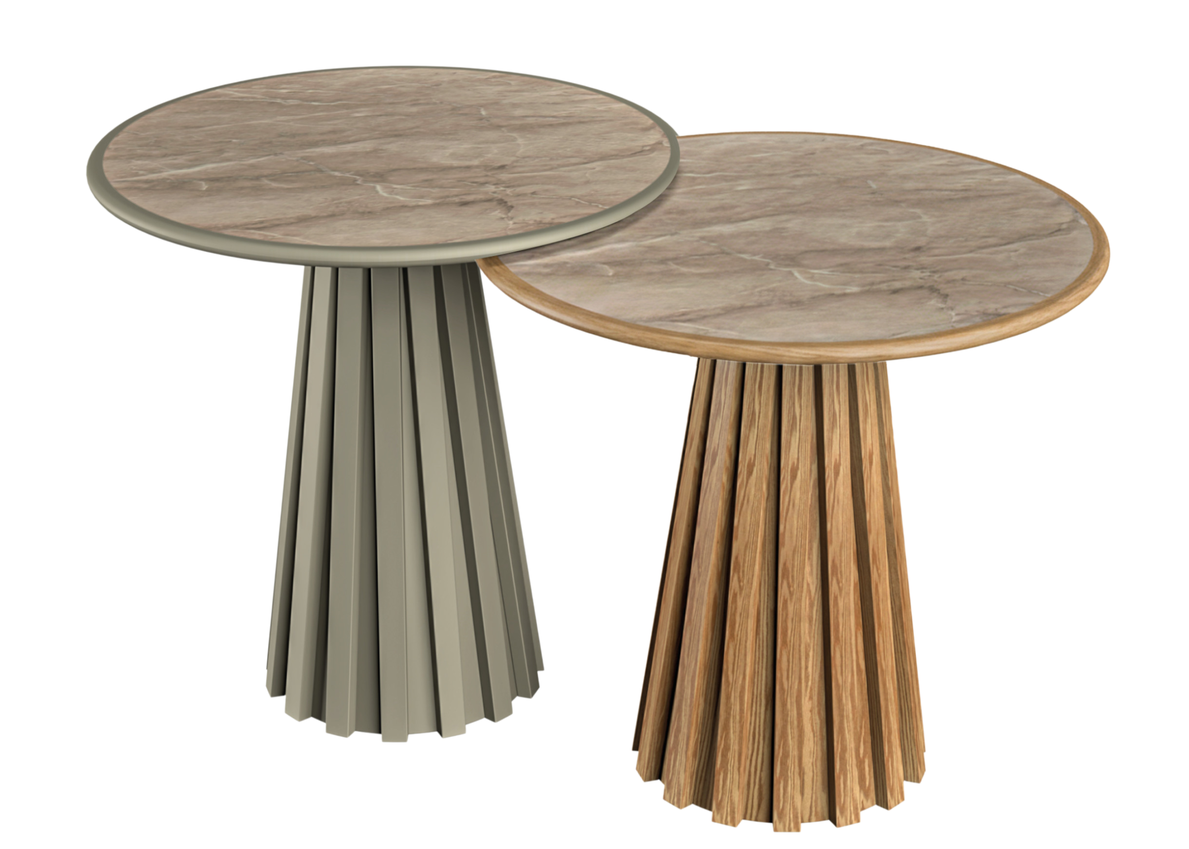 Mesa lateral Elite com design contemporâneo e base diferenciada, apresentando elegância e sofisticação para compor ambientes modernos e refinados.