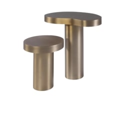 Mesas Laterais em Aço Inox | Alto Padrão