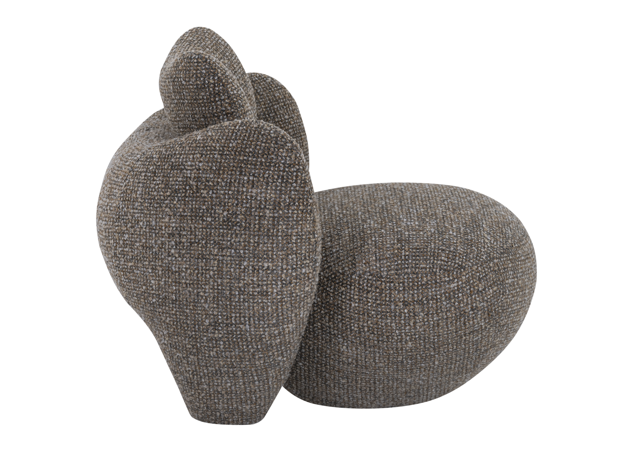Poltrona Scala com conforto e elegância moderna, apresentando design sofisticado e presença marcante em salas de estar contemporâneas.