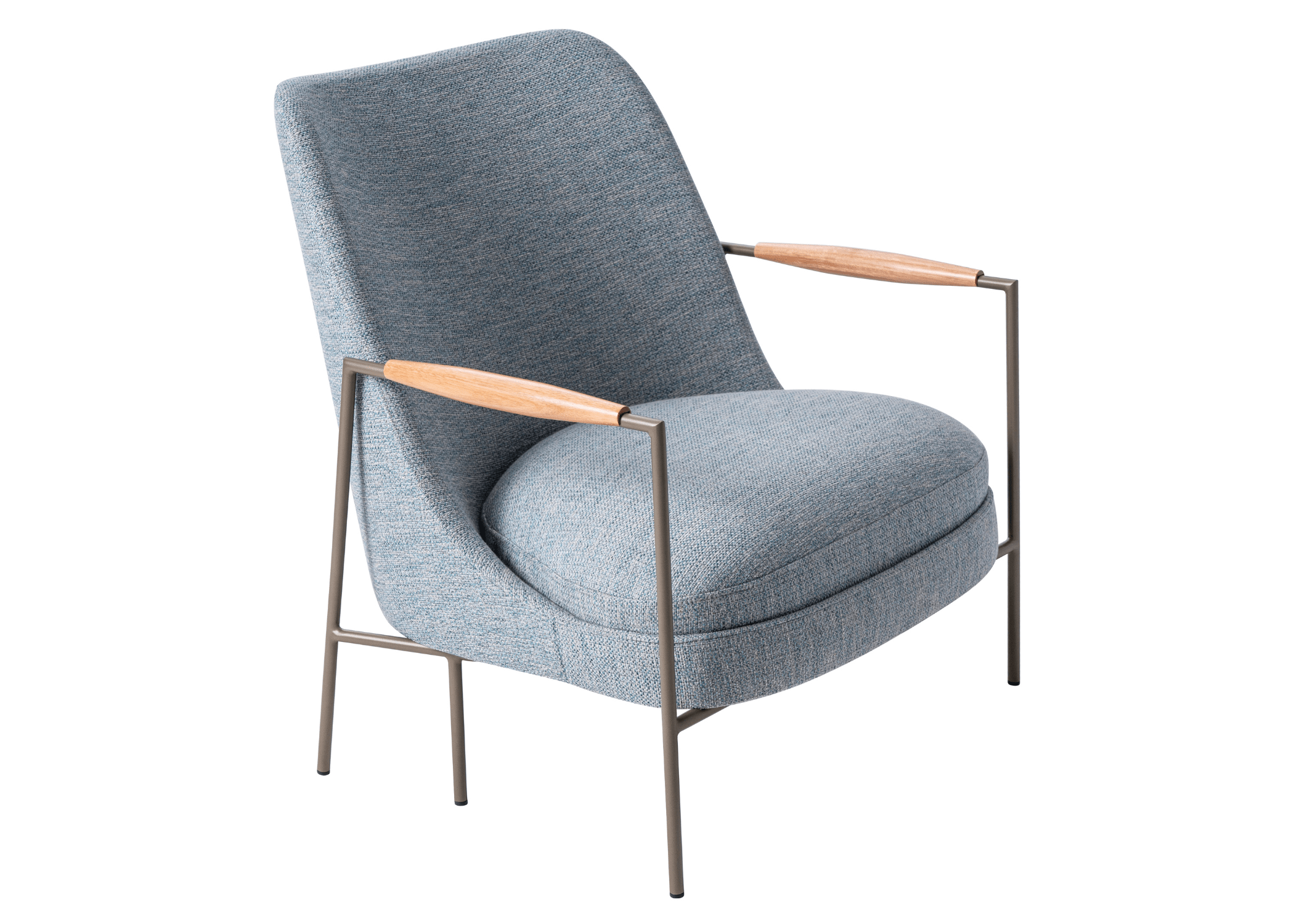 Poltrona Cânion: estética moderna, estrutura robusta e estofamento luxuoso. A essência do conforto e estilo reunidos.