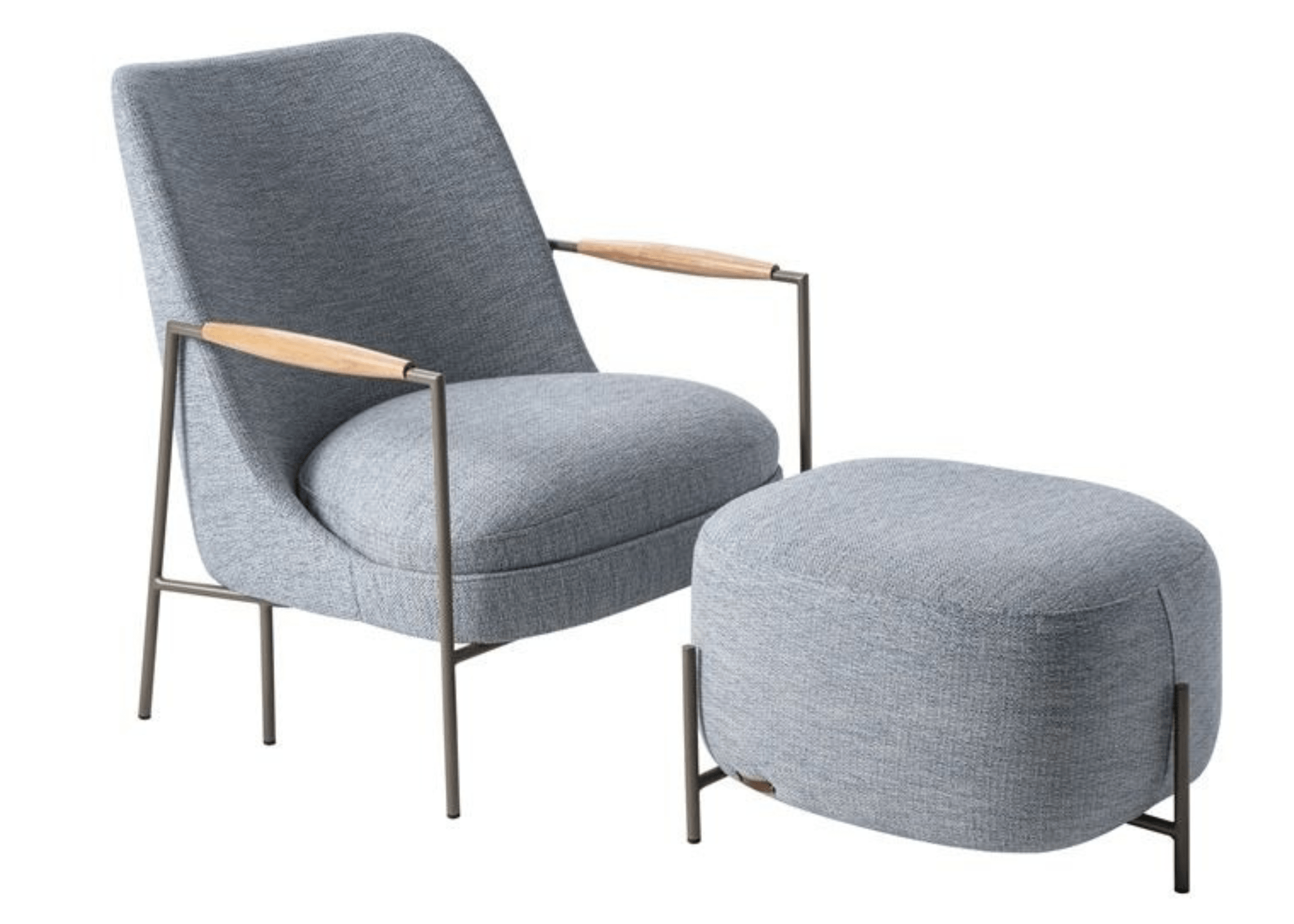 Poltrona Cânion com Puff