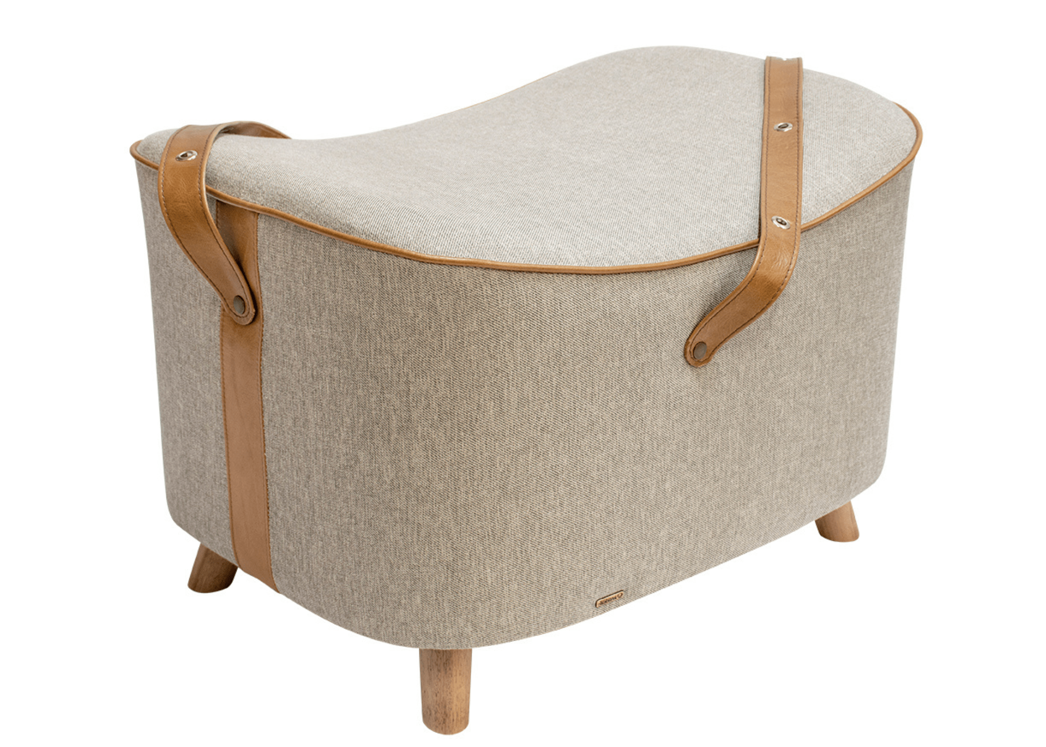 Puff Boris: Conforto e elegância em um design moderno e contemporâneo.