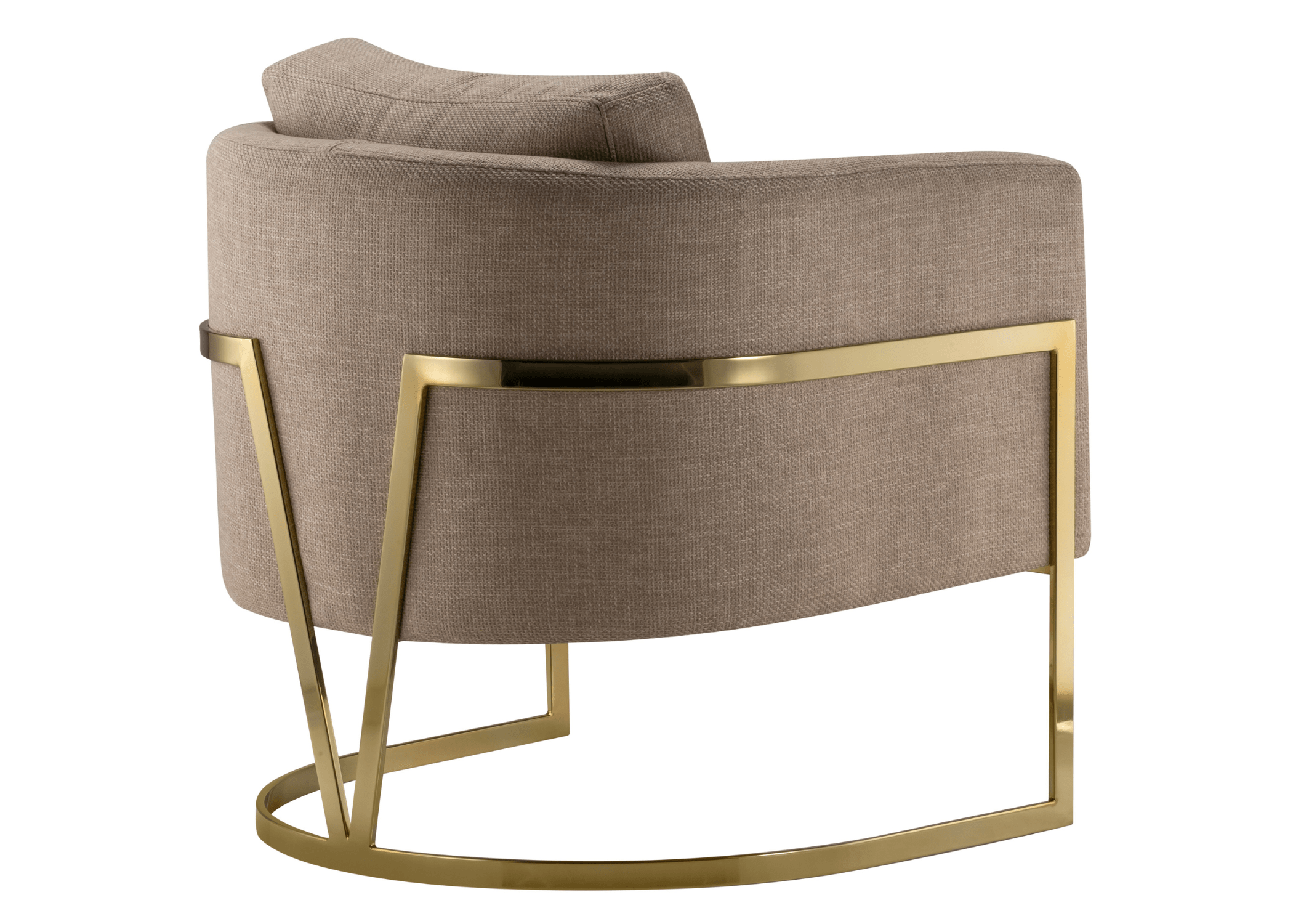 Conforto e elegância combinados na Poltrona Bastet, com assento e encosto macios e design refinado, perfeita para momentos de relaxamento e estilo.