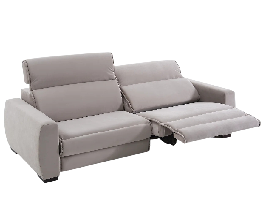 Inovação em móveis: sofá automatizado com acionamento touch.