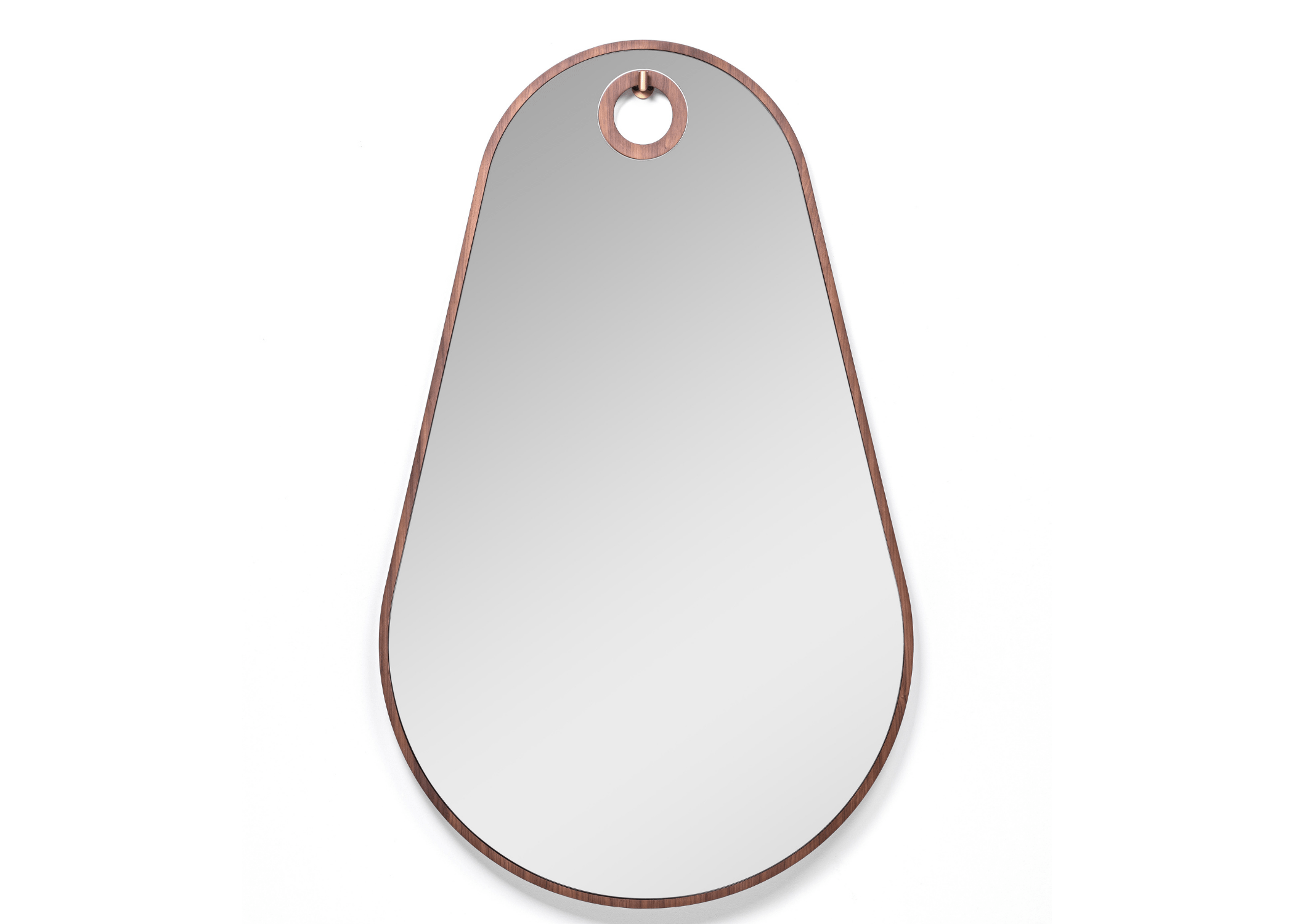 Espelho Arthemis II: Design em gota para uma decoração equilibrada.