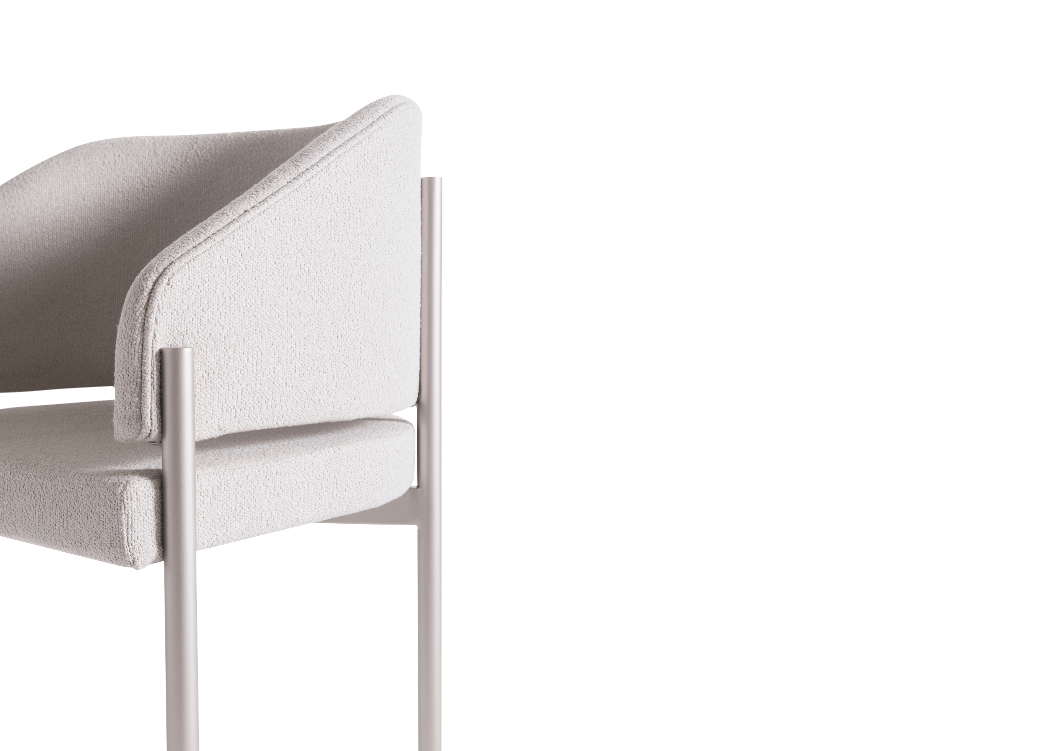 Cadeira Leka: Combinação de conforto e estilo.